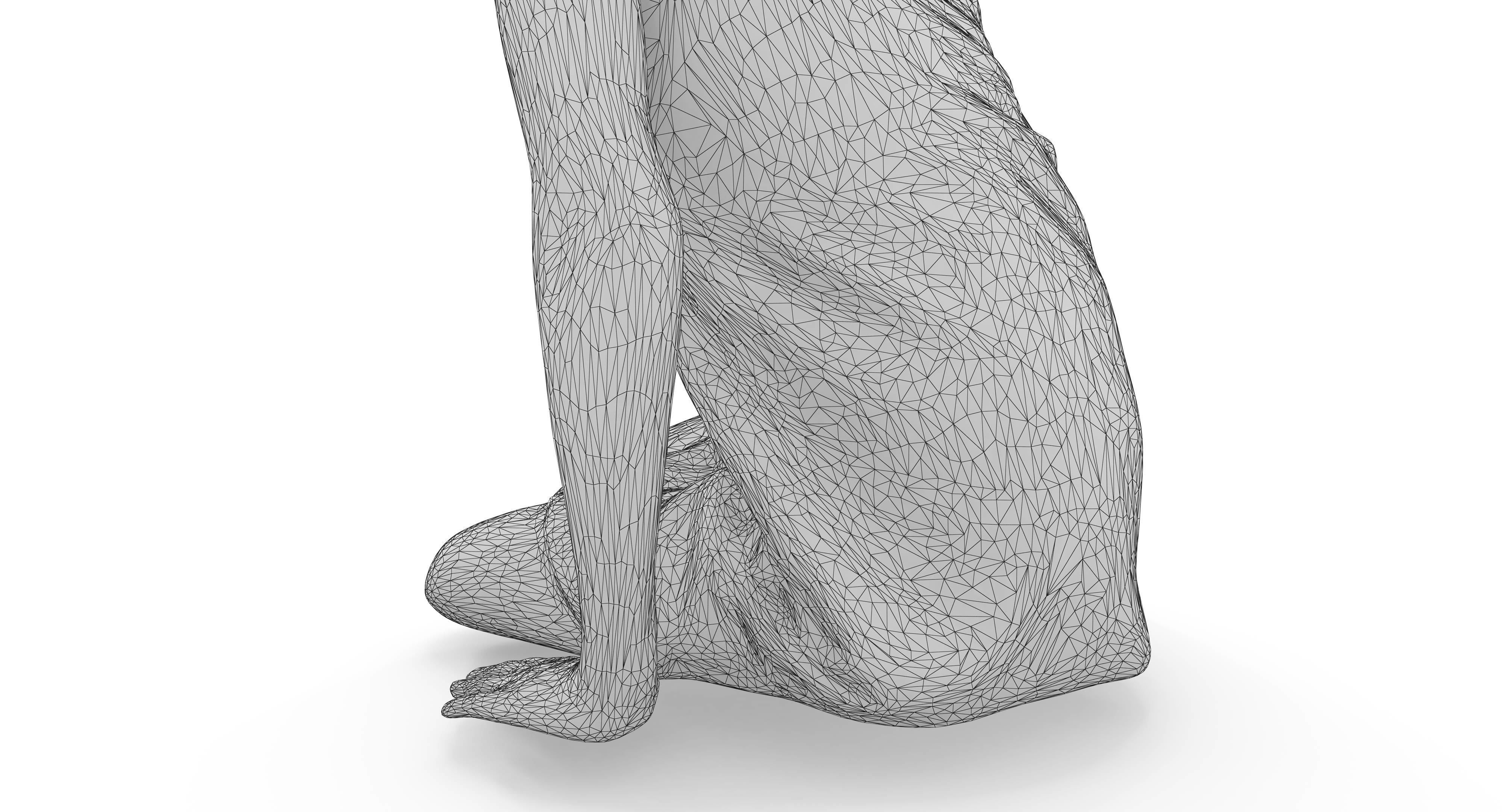 Resort People Pack Low-poly 3D model_137