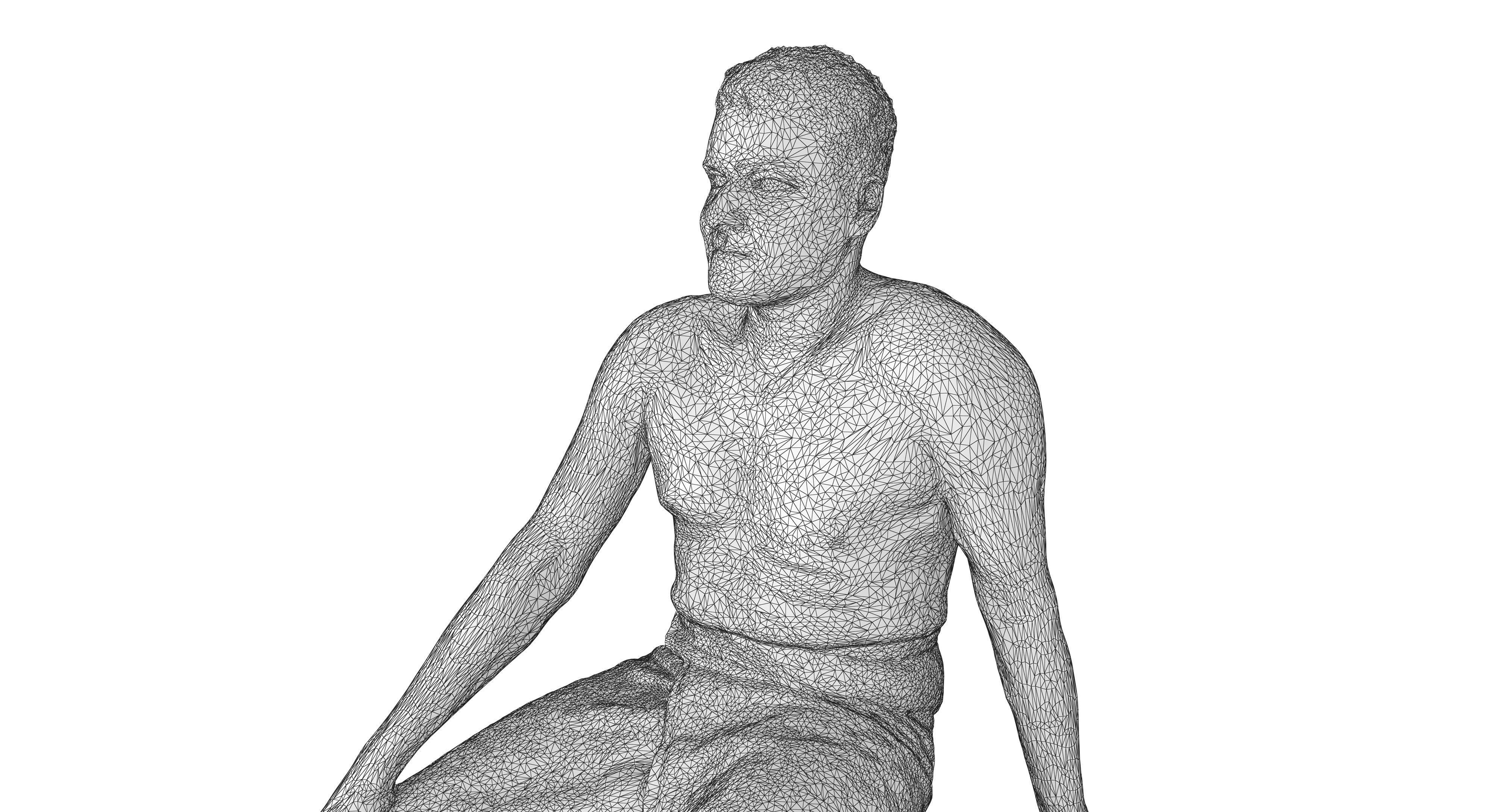 Resort People Pack Low-poly 3D model_223