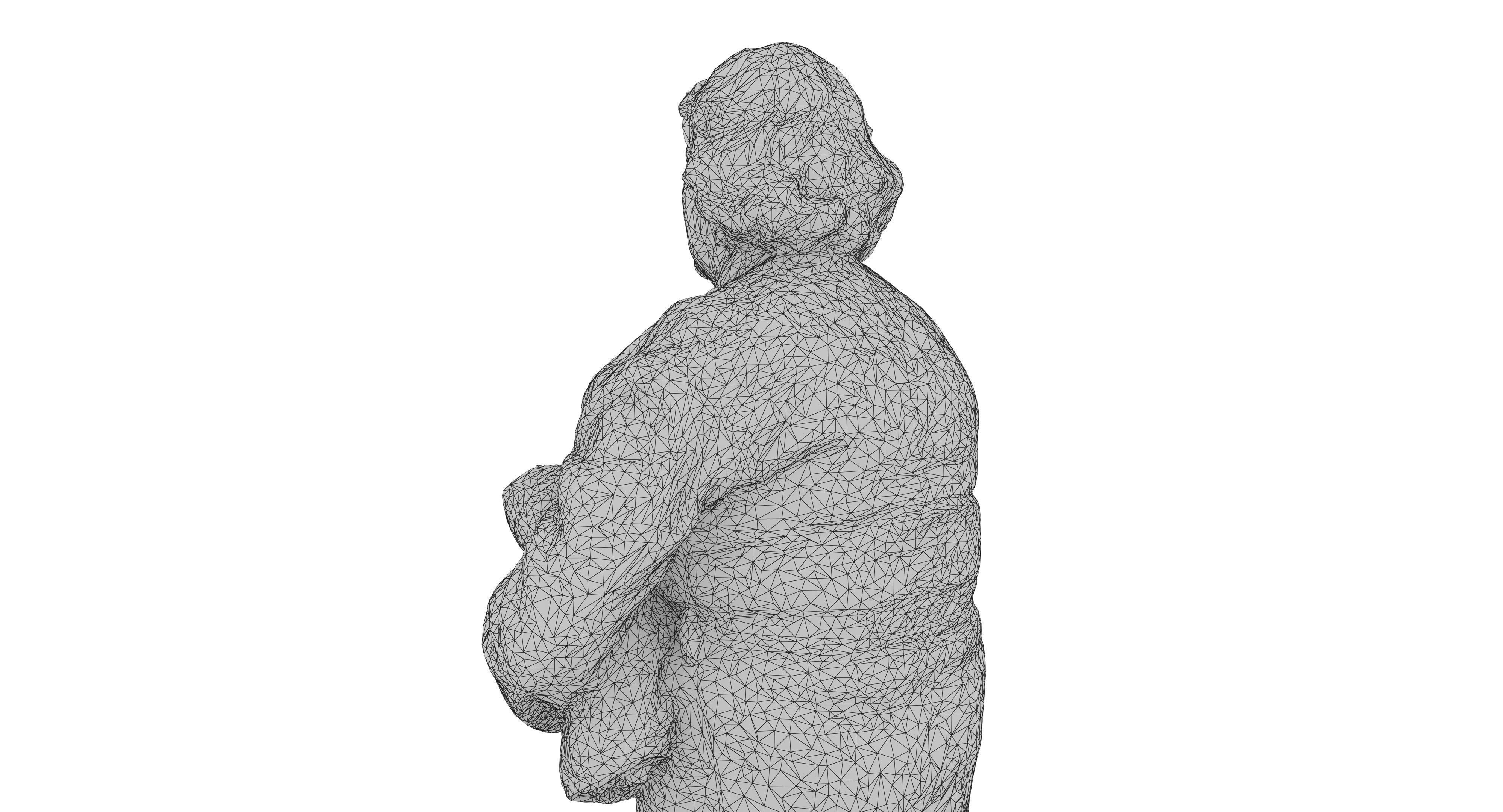 Resort People Pack Low-poly 3D model_293