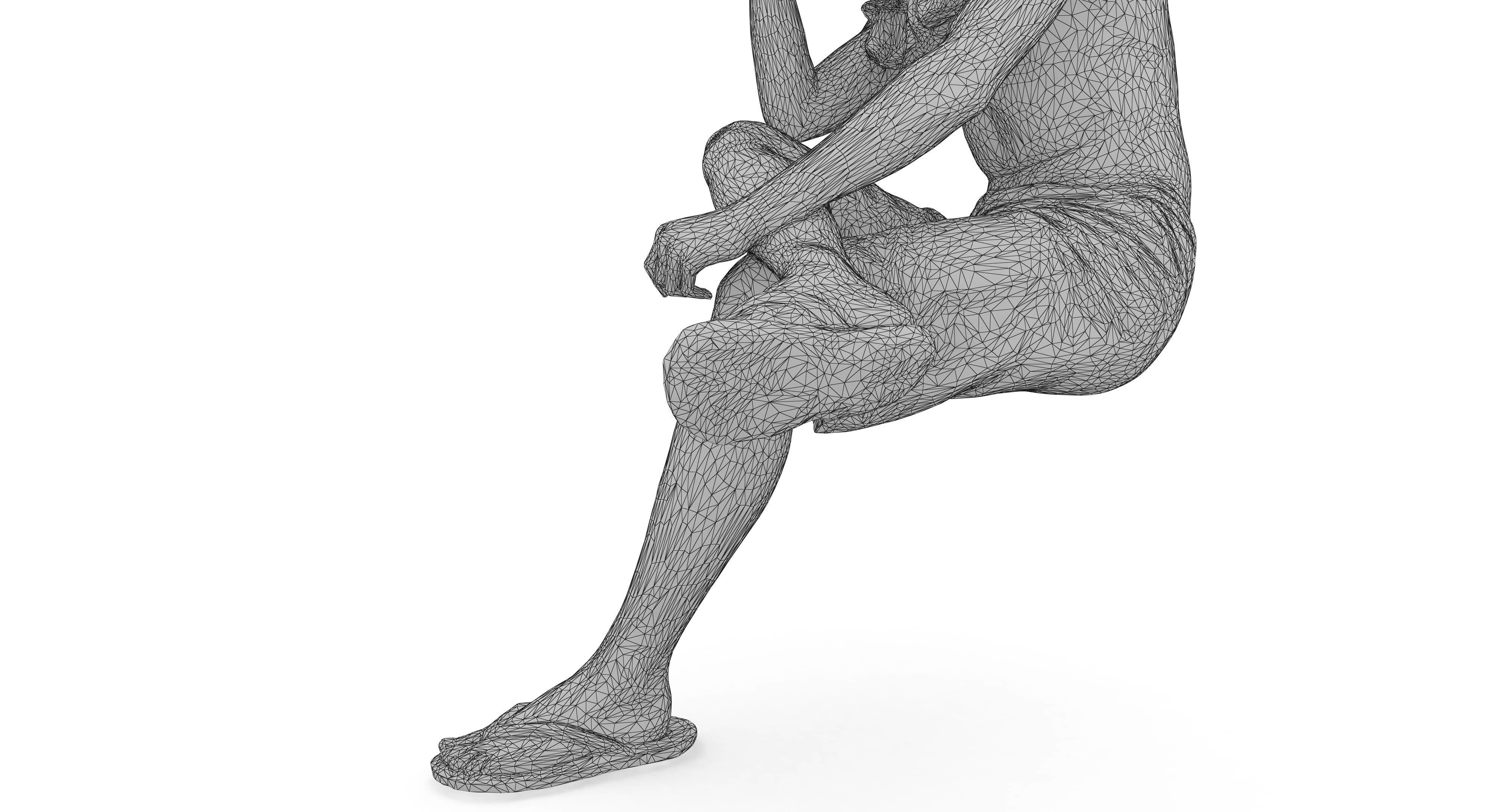 Resort People Pack Low-poly 3D model_431