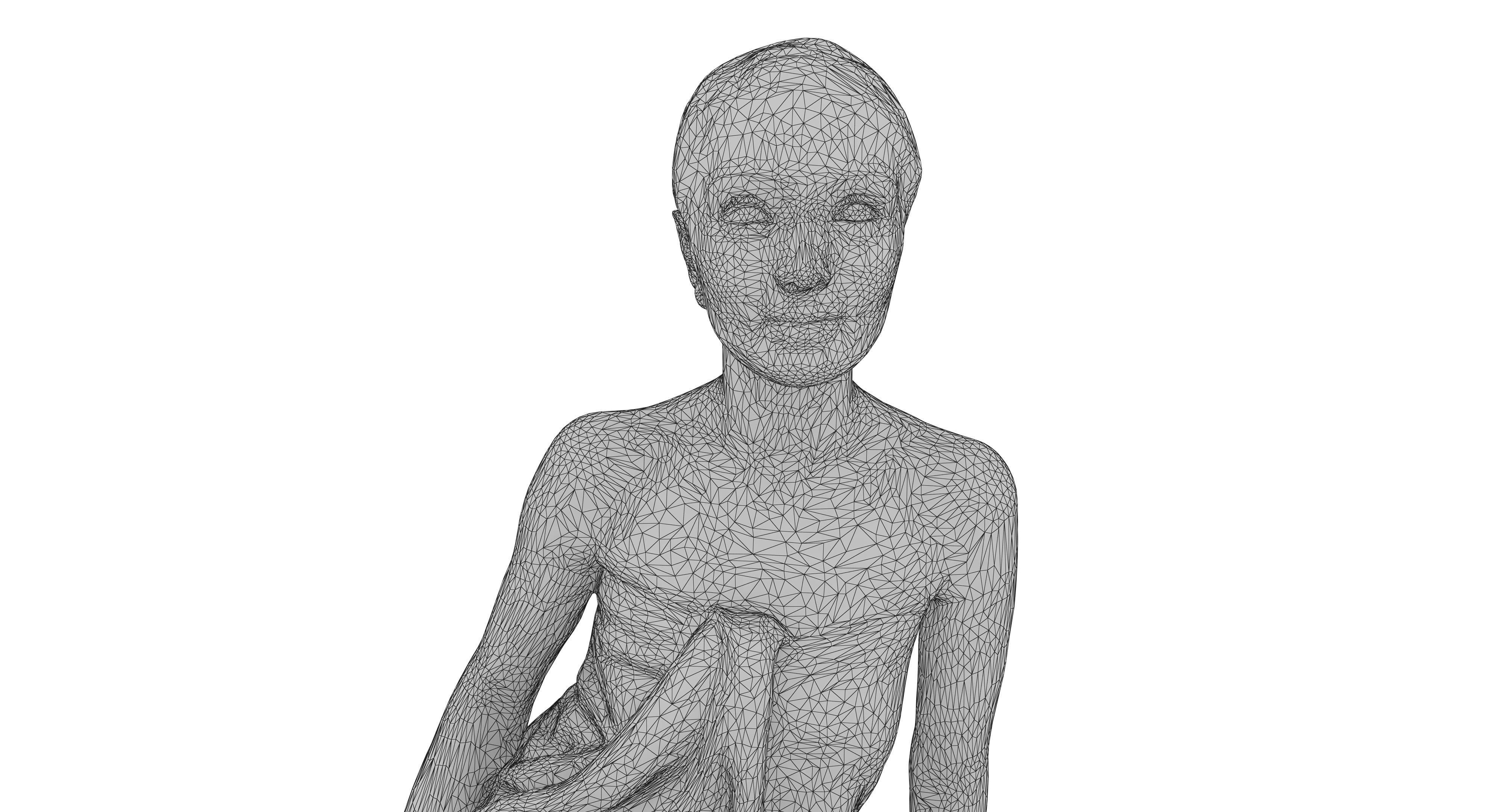 Resort People Pack Low-poly 3D model_130