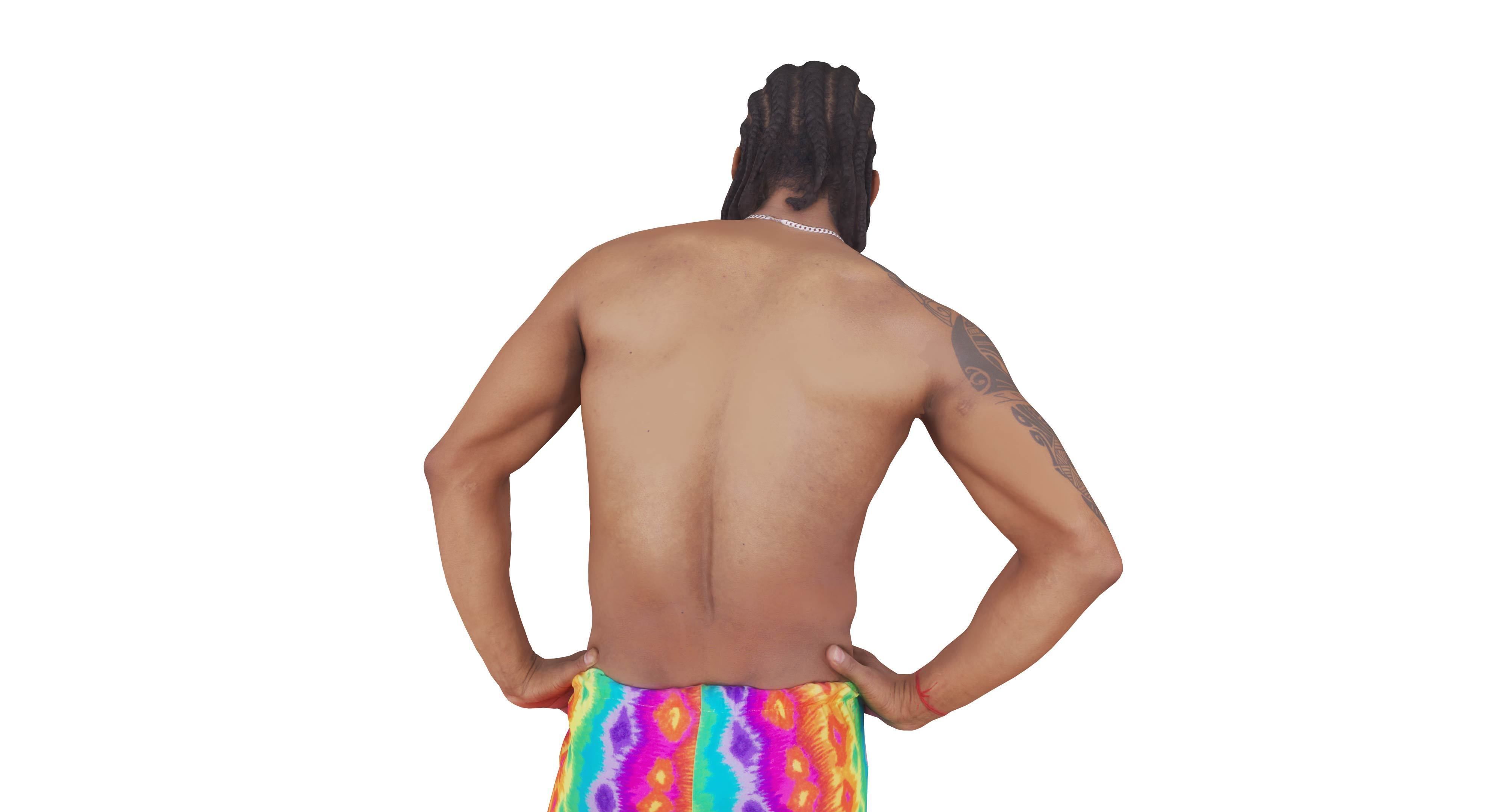 Resort People Pack Low-poly 3D model_63