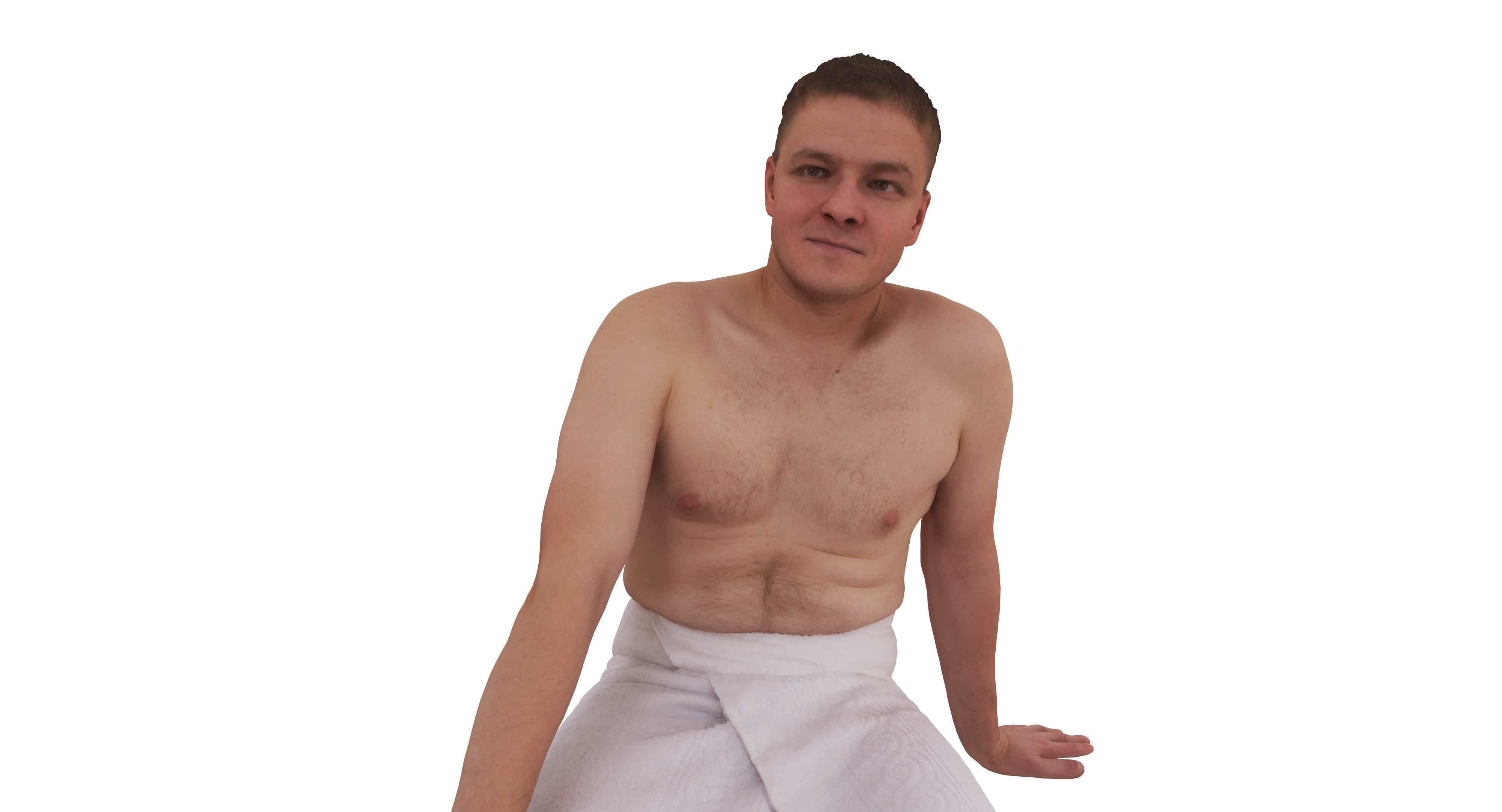 Resort People Pack Low-poly 3D model_222