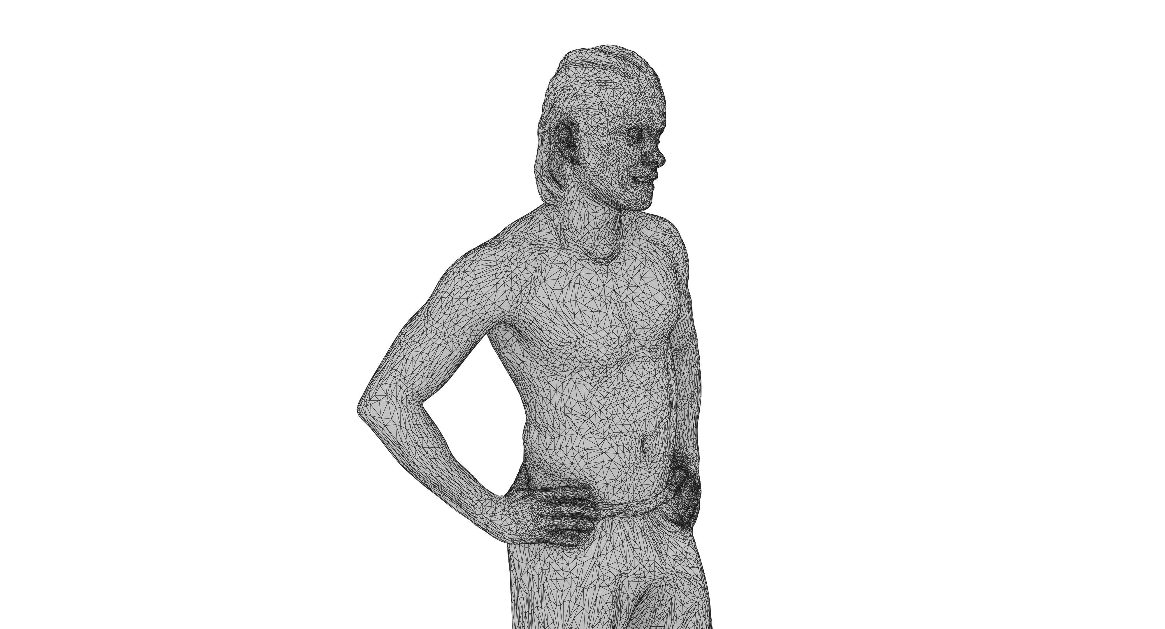 Resort People Pack Low-poly 3D model_73