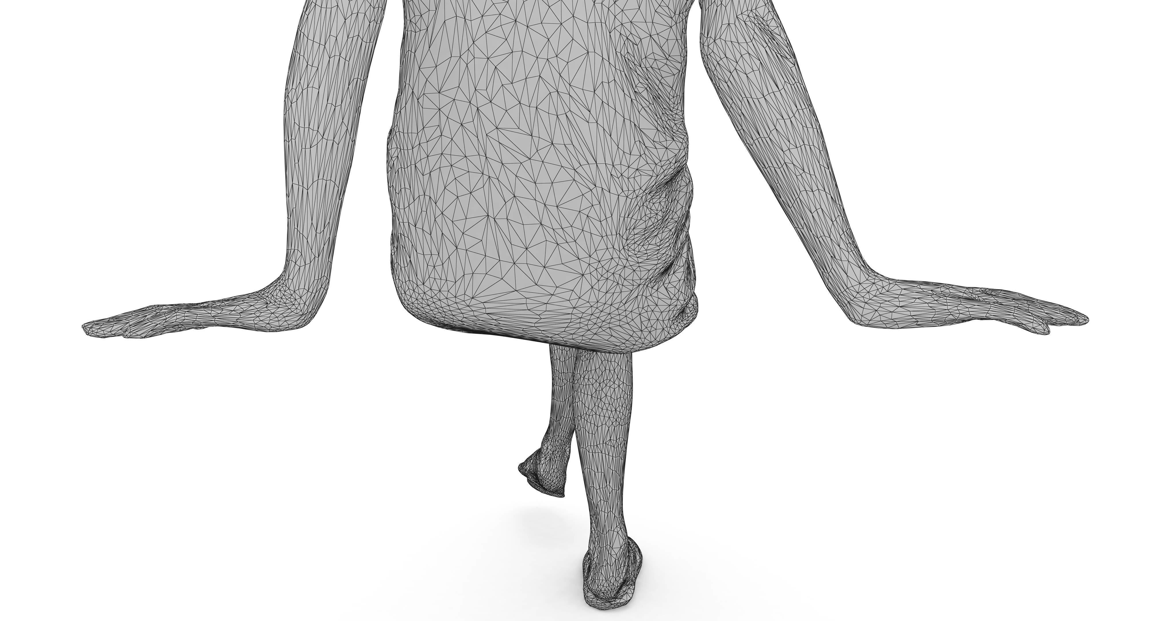 Resort People Pack Low-poly 3D model_166