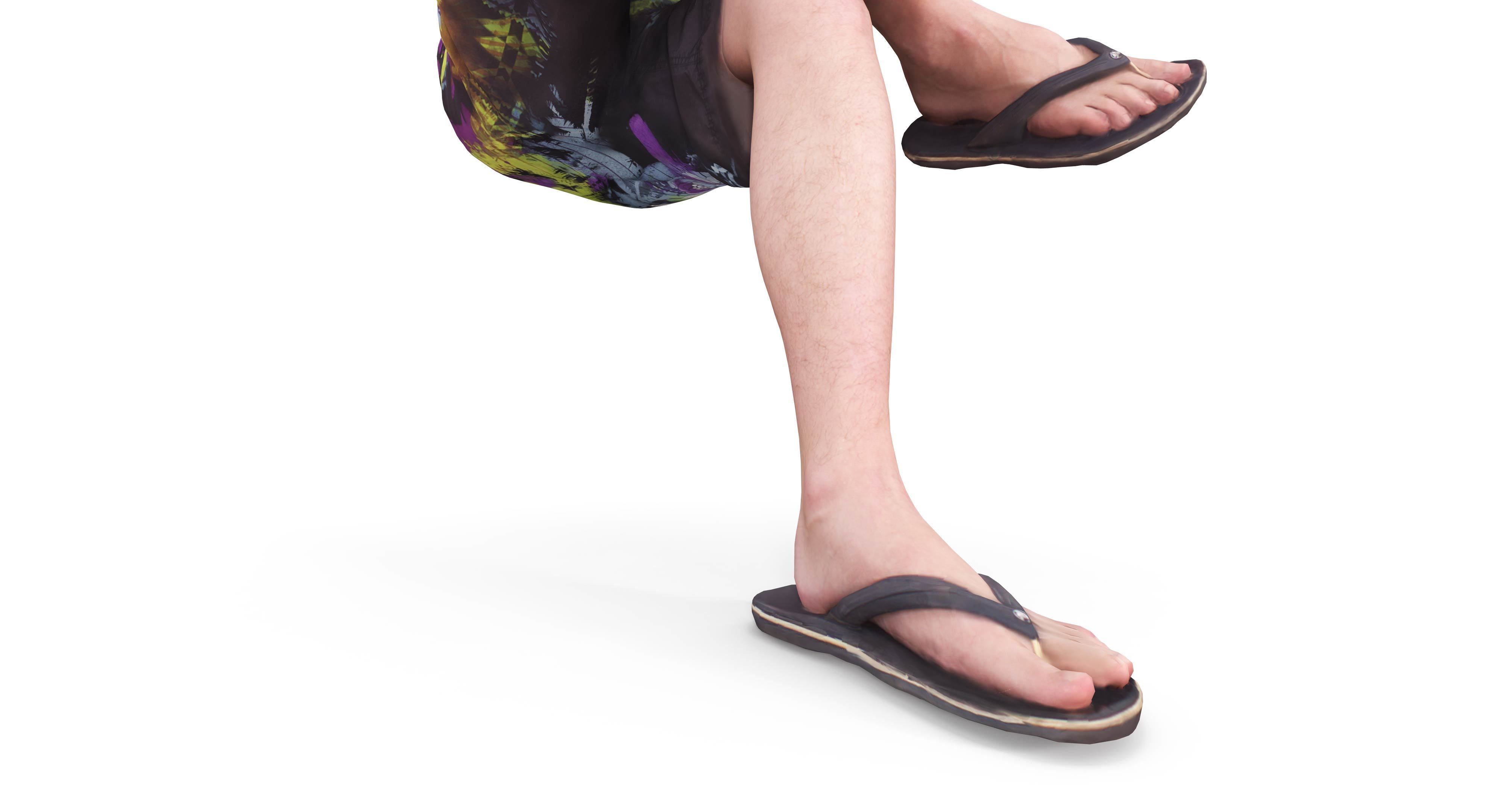 Resort People Pack Low-poly 3D model_419