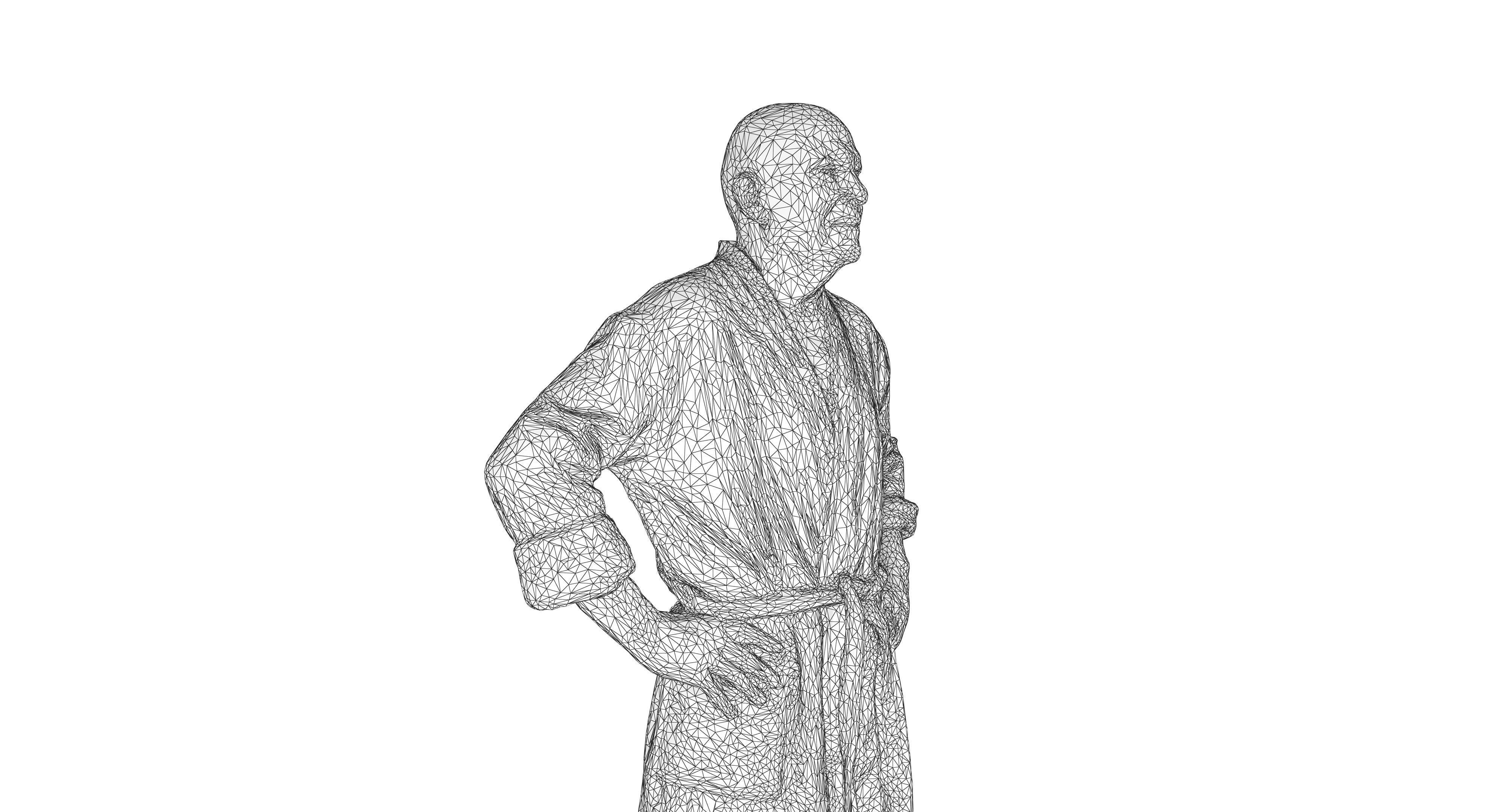 Resort People Pack Low-poly 3D model_315