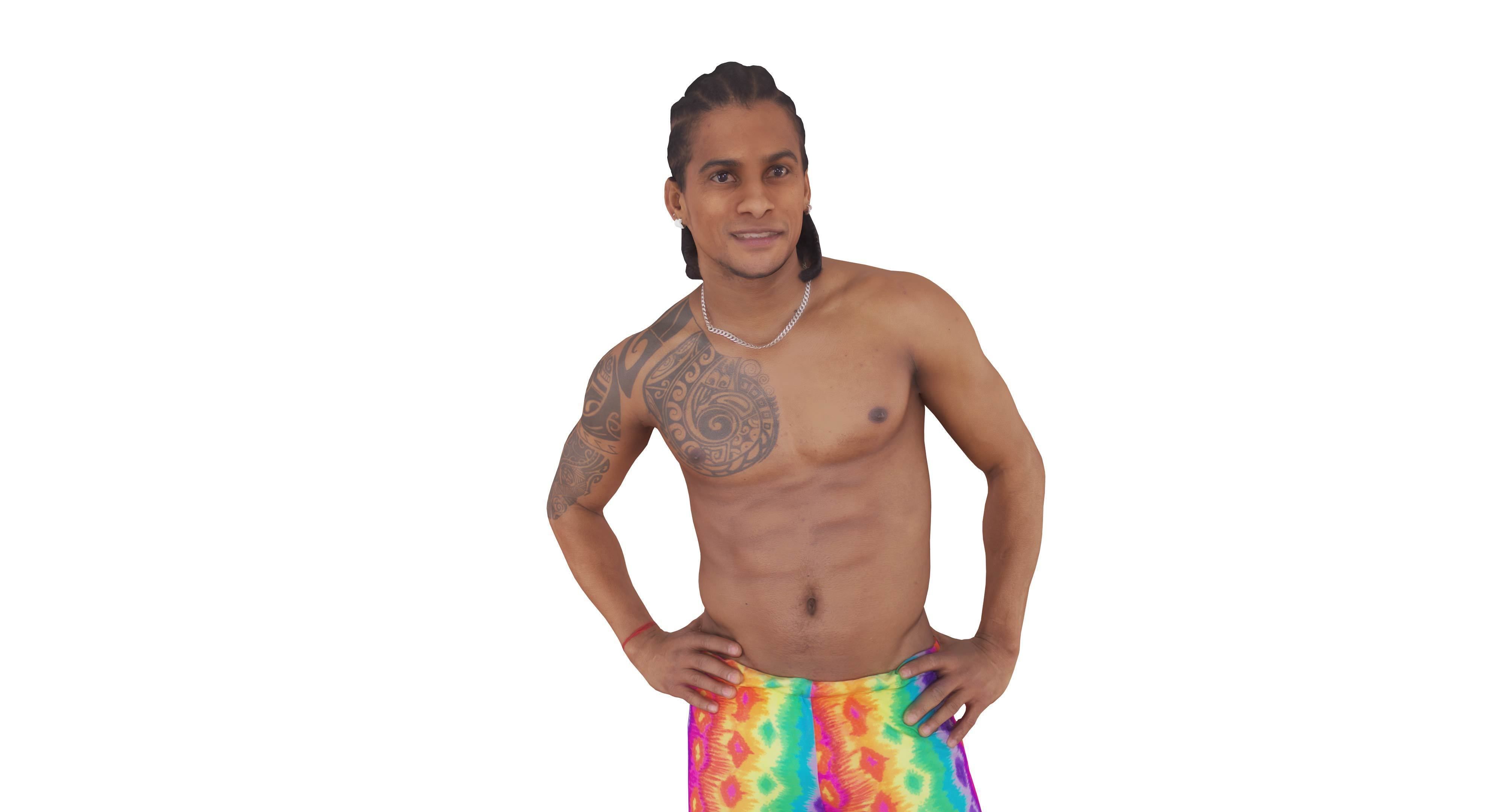 Resort People Pack Low-poly 3D model_69