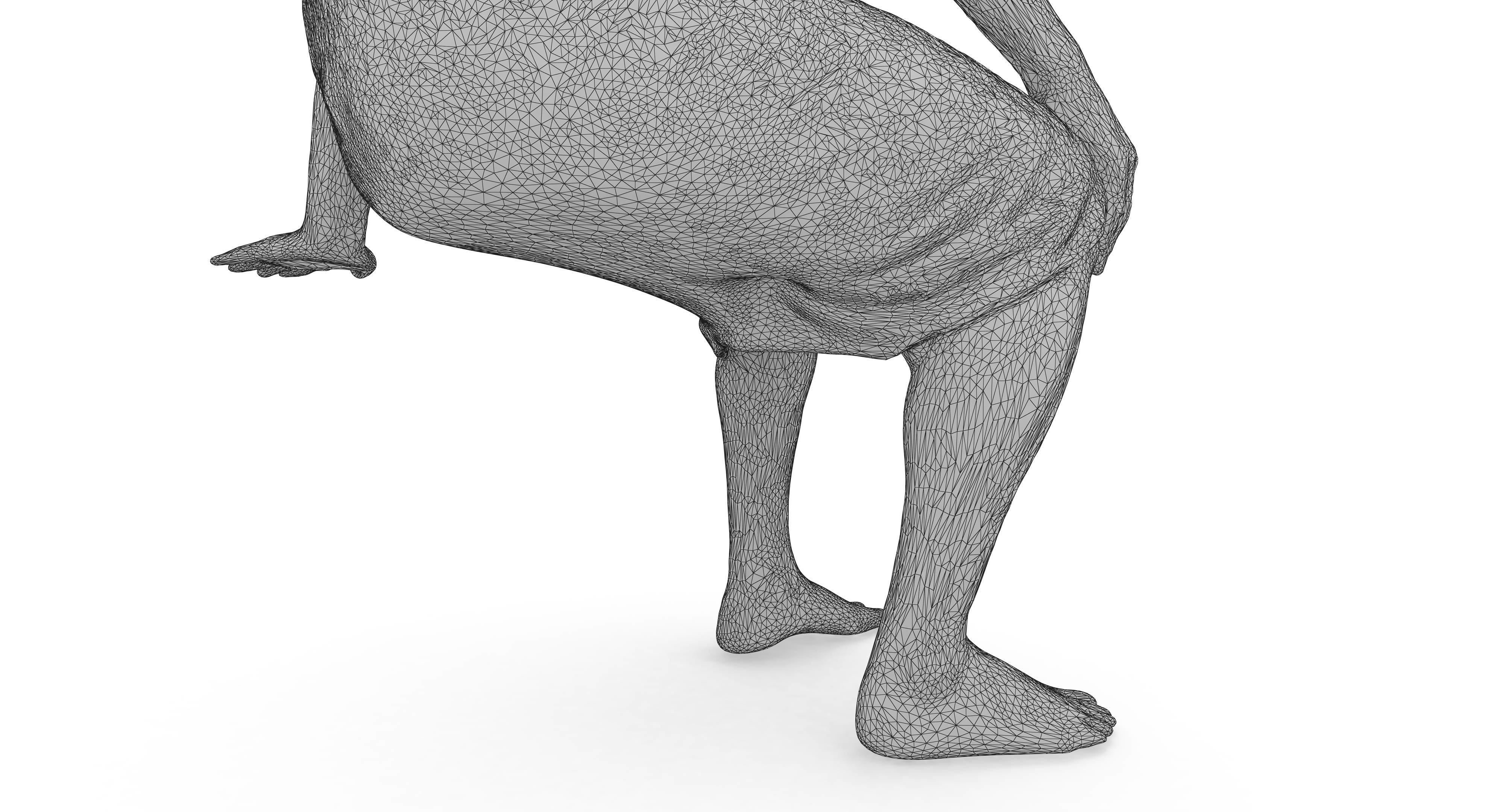 Resort People Pack Low-poly 3D model_235