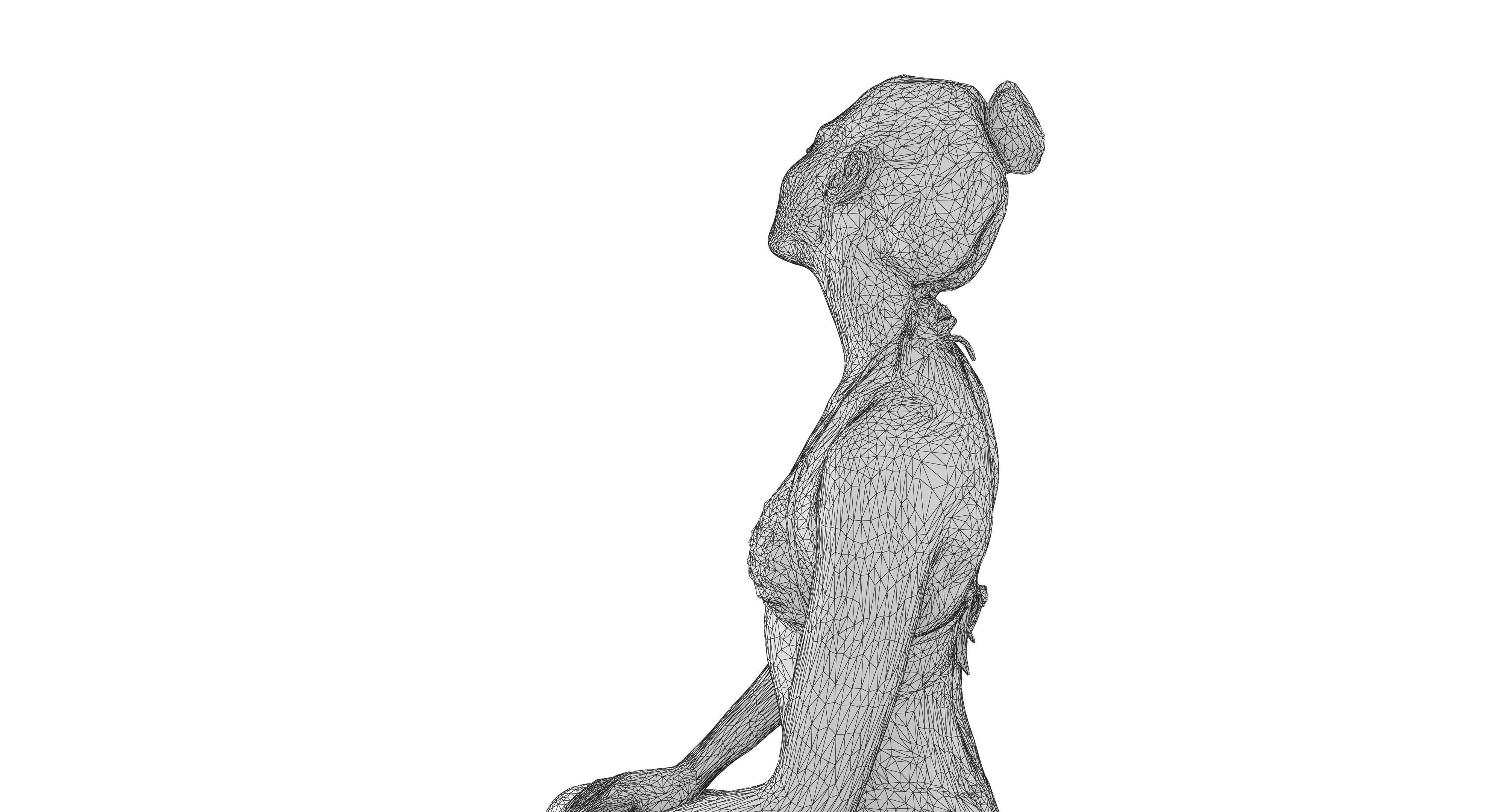 Resort People Pack Low-poly 3D model_375