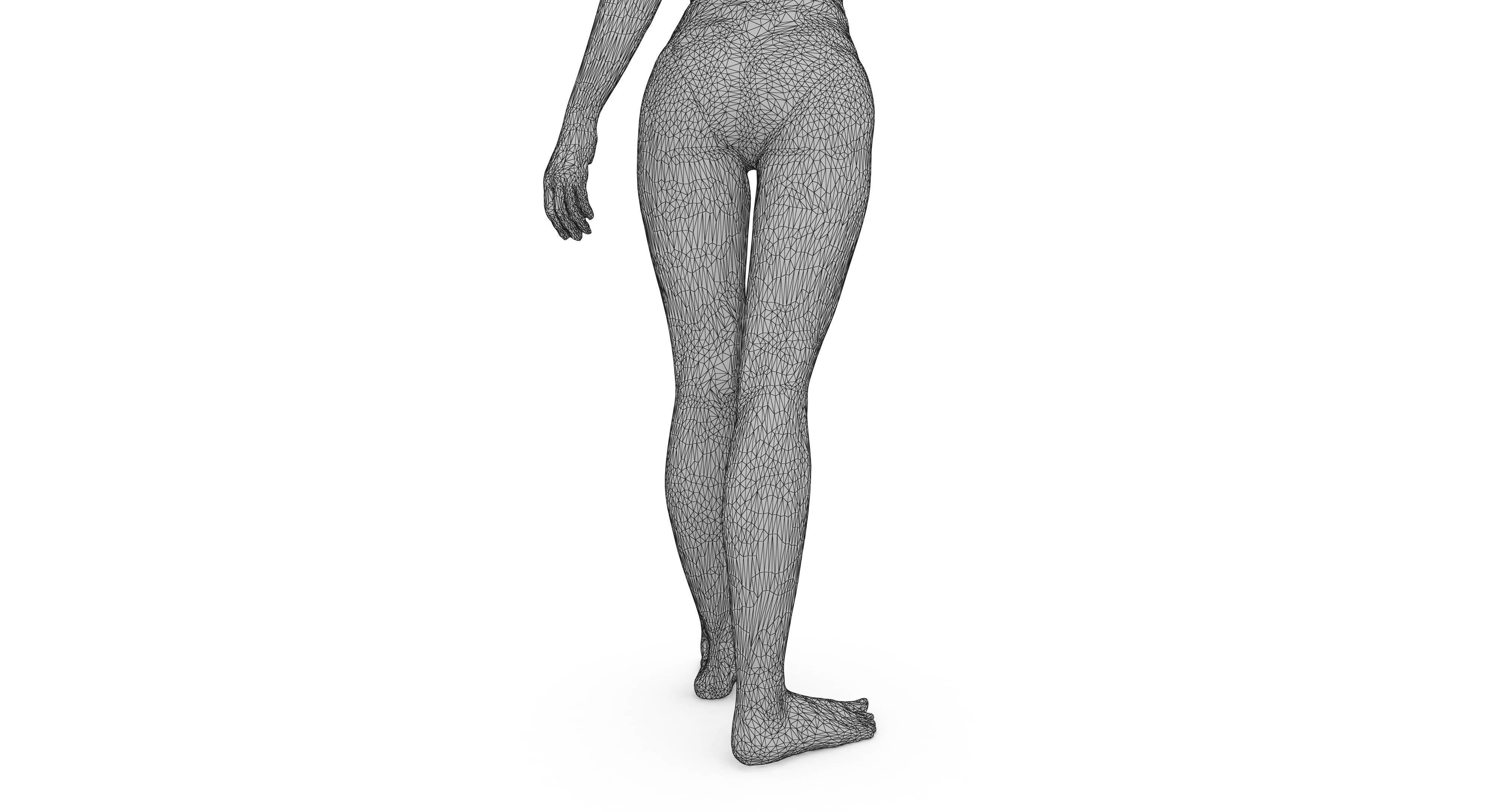 Resort People Pack Low-poly 3D model_351