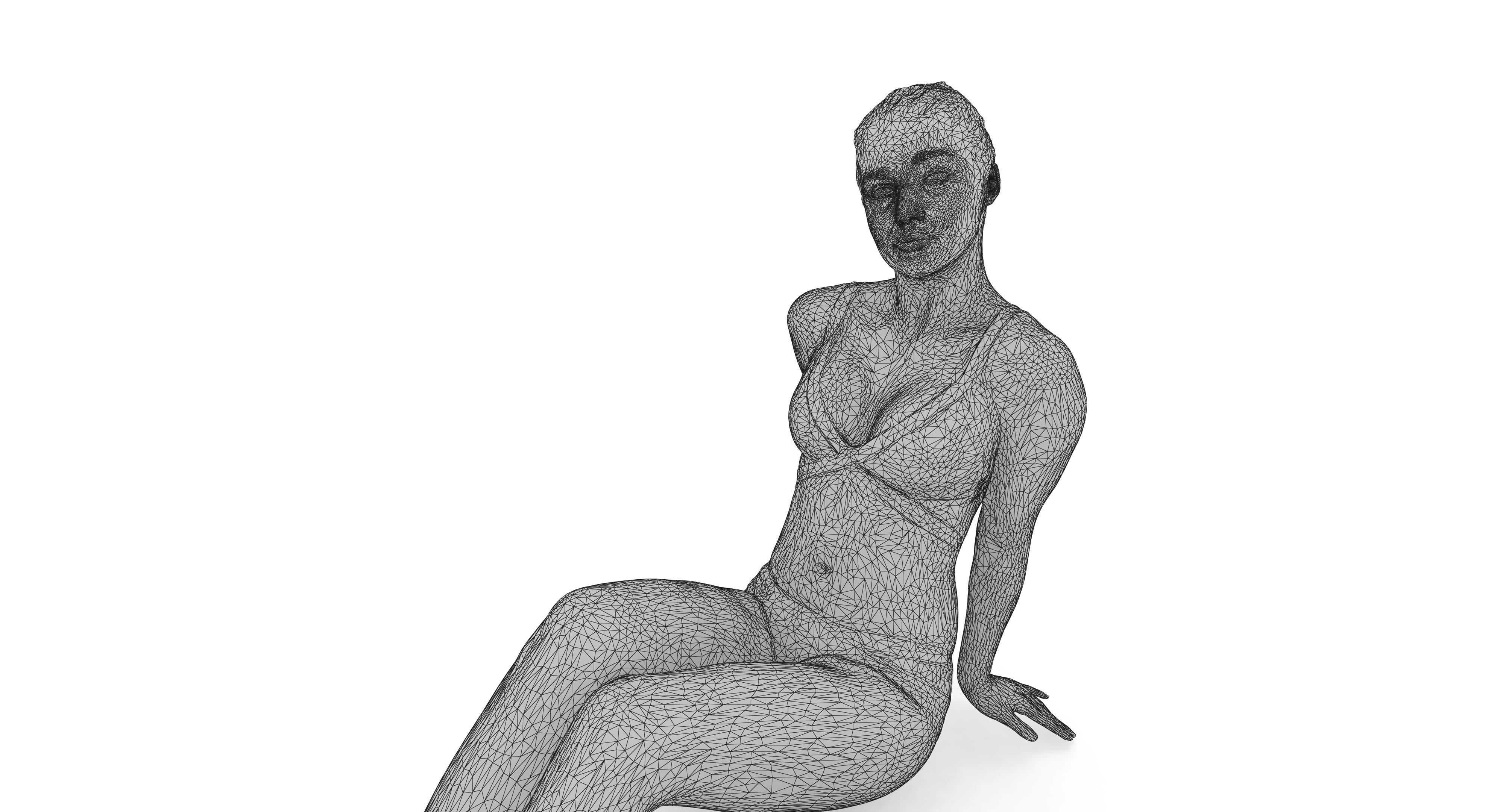 Resort People Pack Low-poly 3D model_402