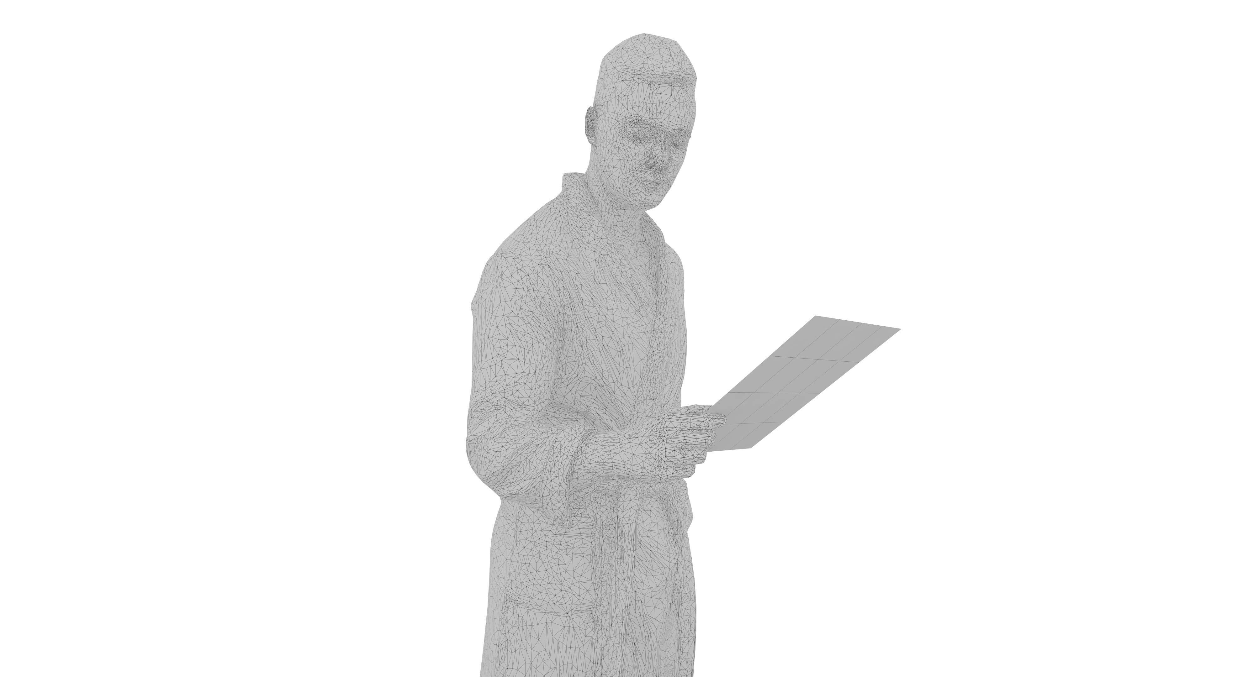 Resort People Pack Low-poly 3D model_201