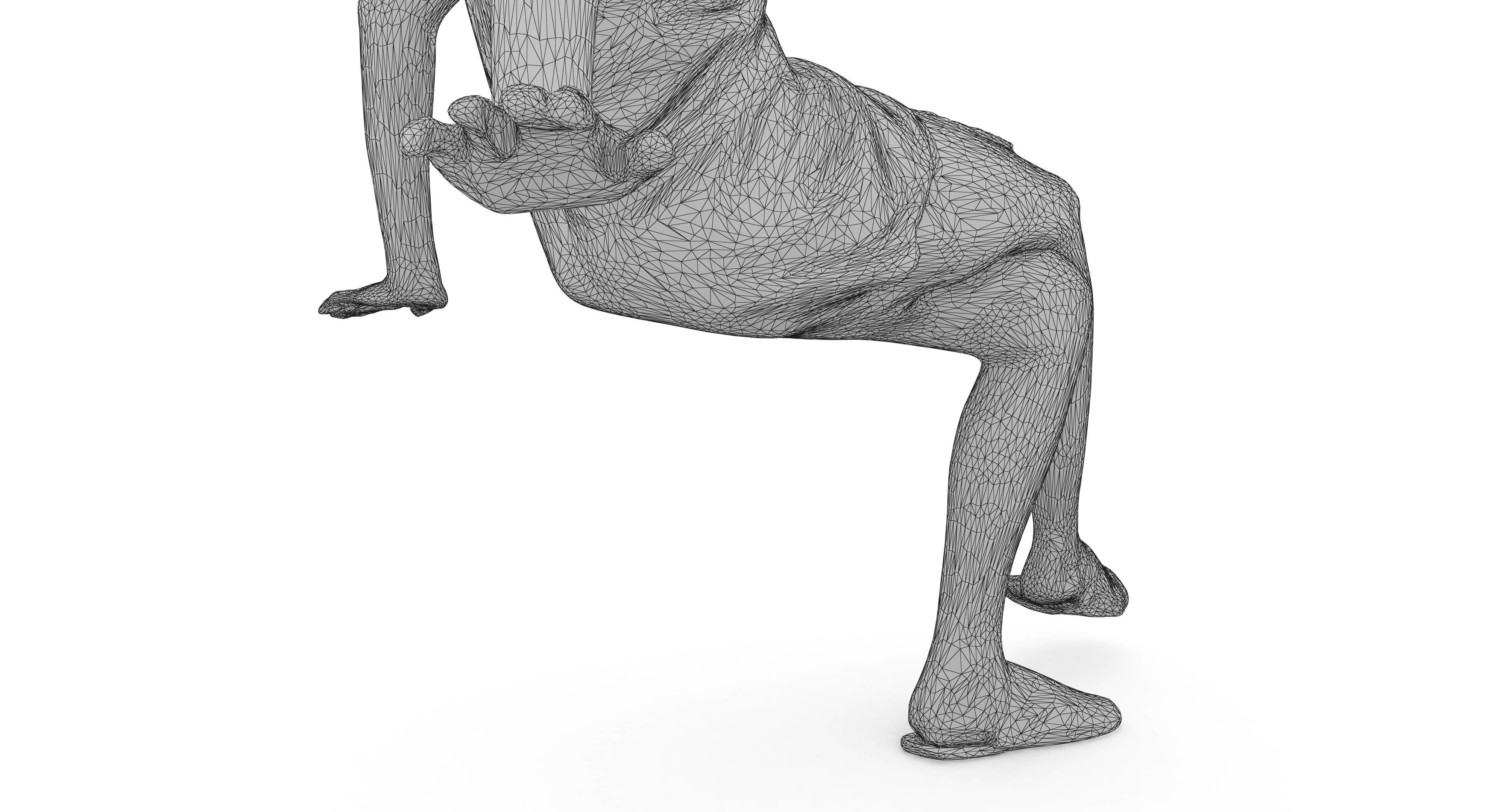 Resort People Pack Low-poly 3D model_168