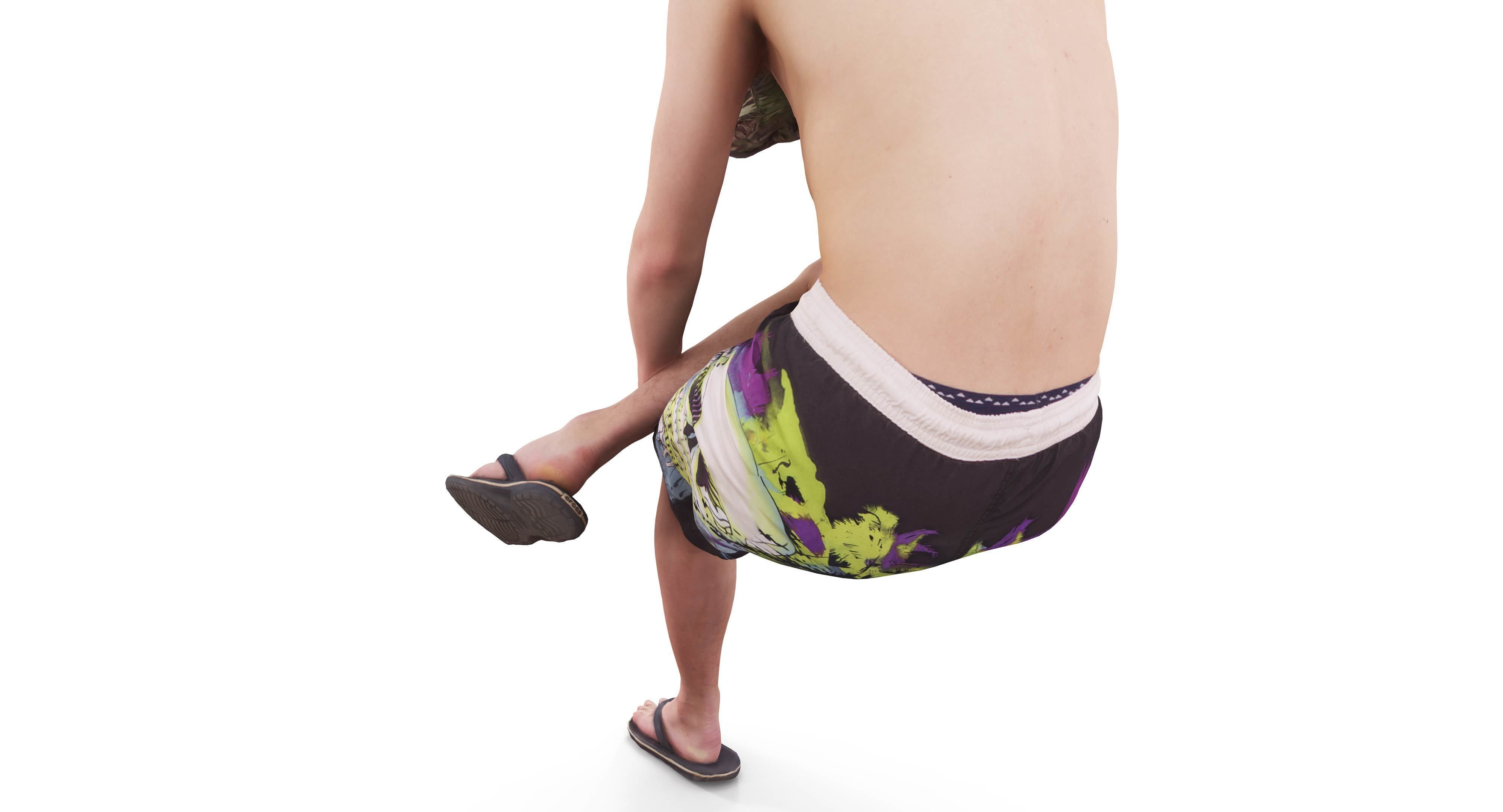 Resort People Pack Low-poly 3D model_416