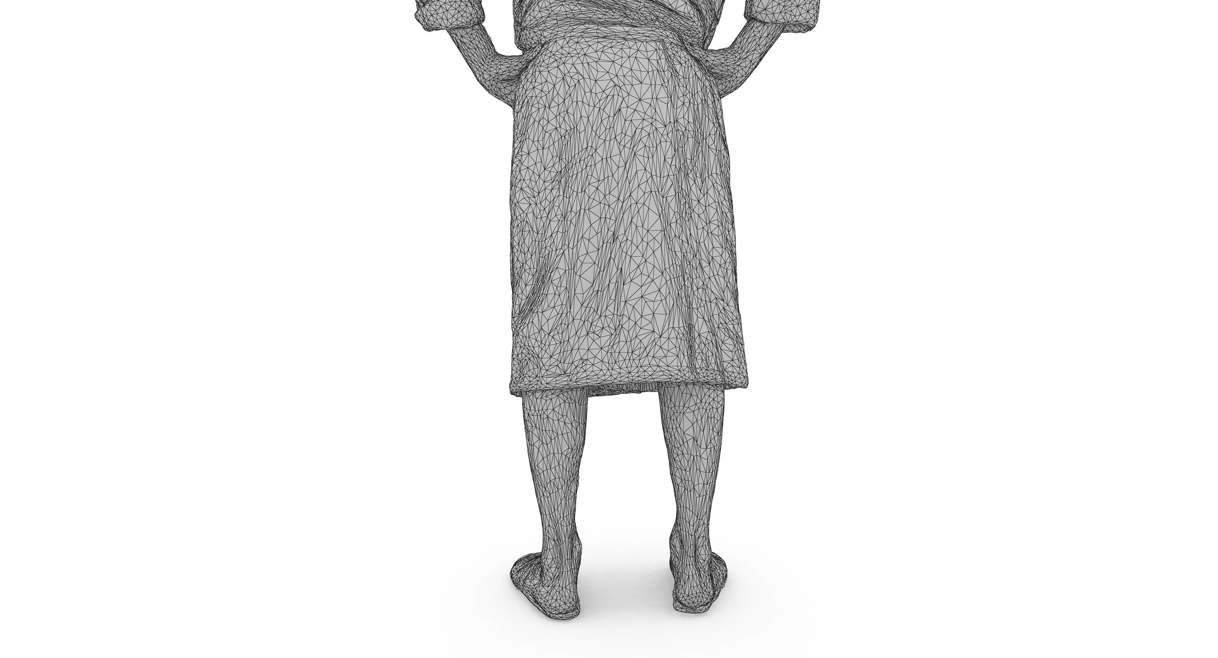 Resort People Pack Low-poly 3D model_323