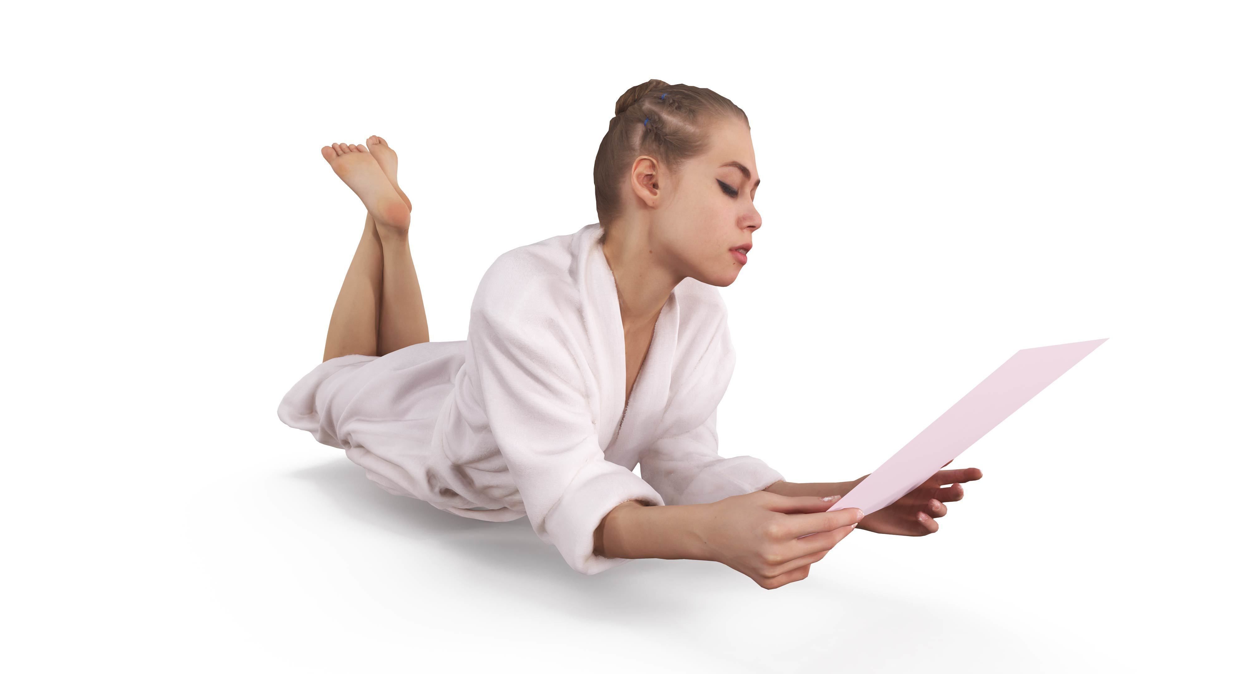 Resort People Pack Low-poly 3D model_174