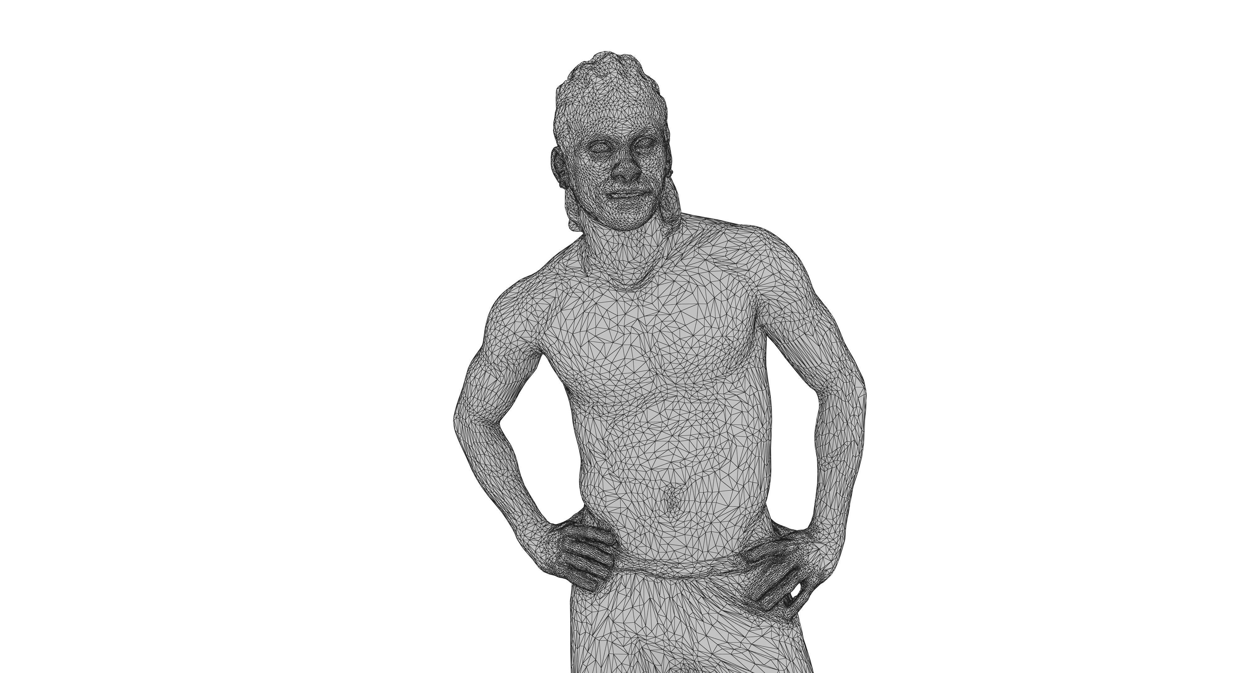 Resort People Pack Low-poly 3D model_74