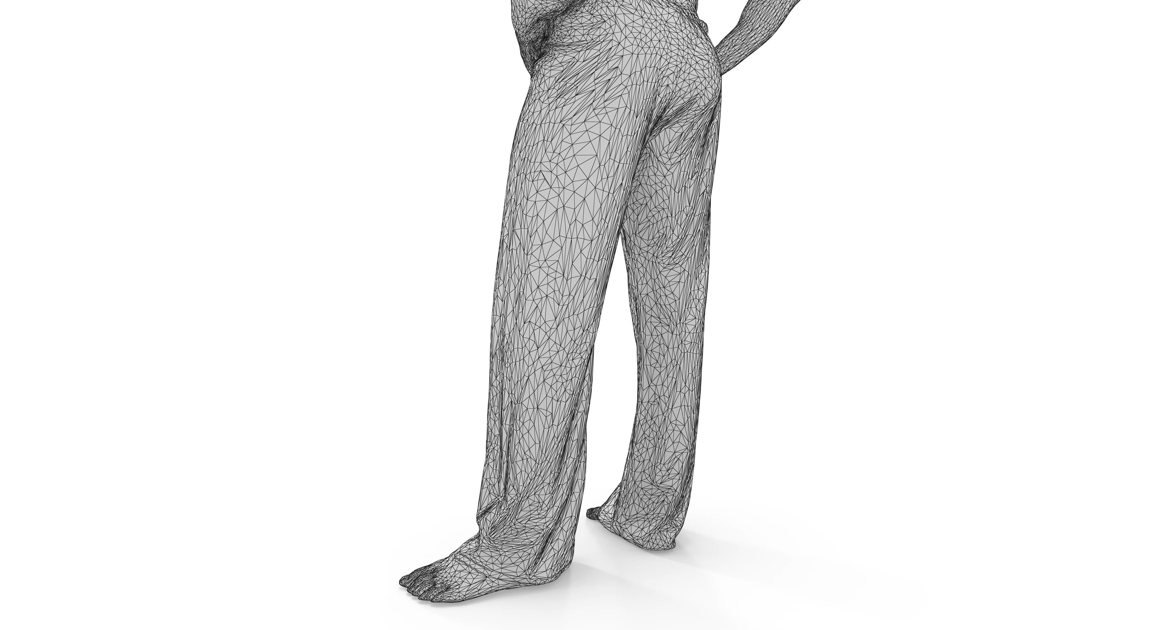 Resort People Pack Low-poly 3D model_81