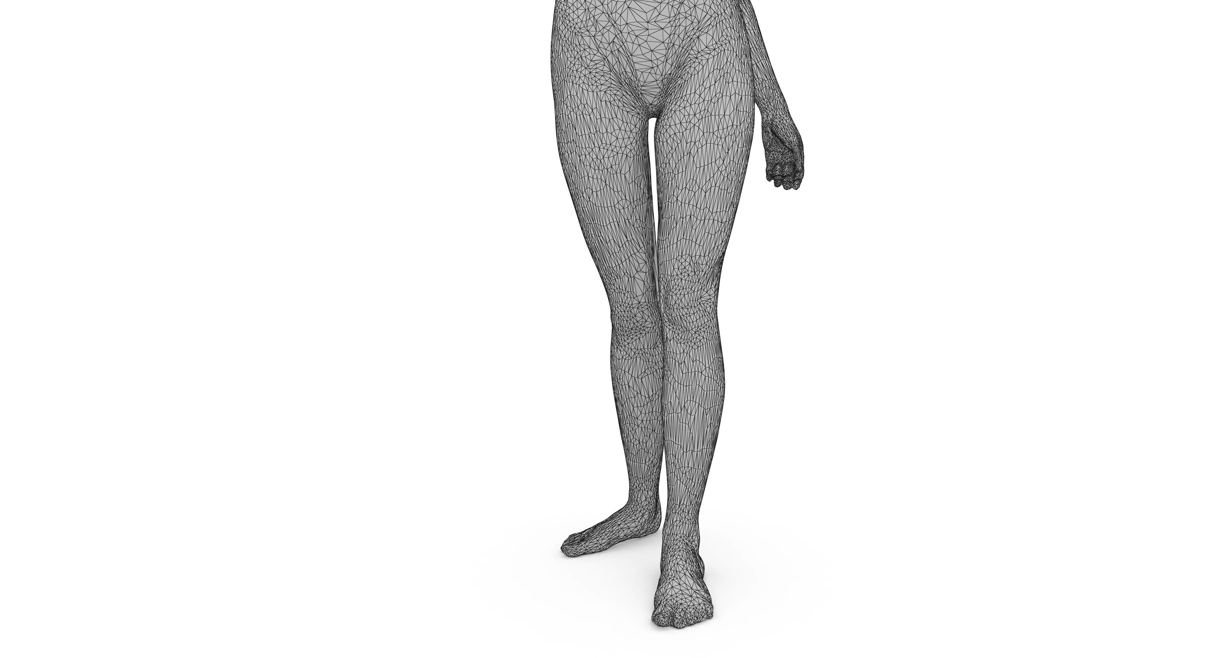 Resort People Pack Low-poly 3D model_346