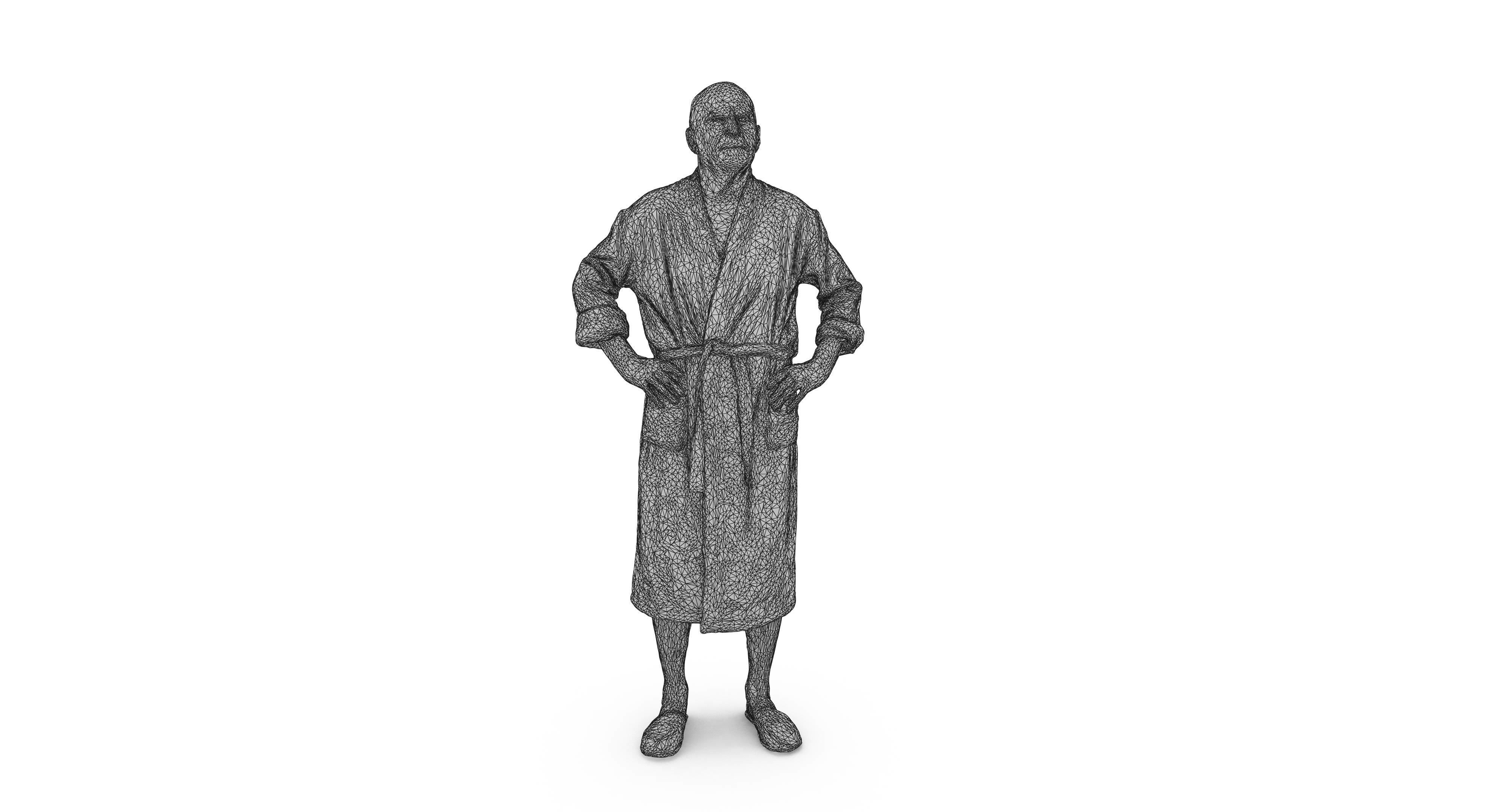 Resort People Pack Low-poly 3D model_25