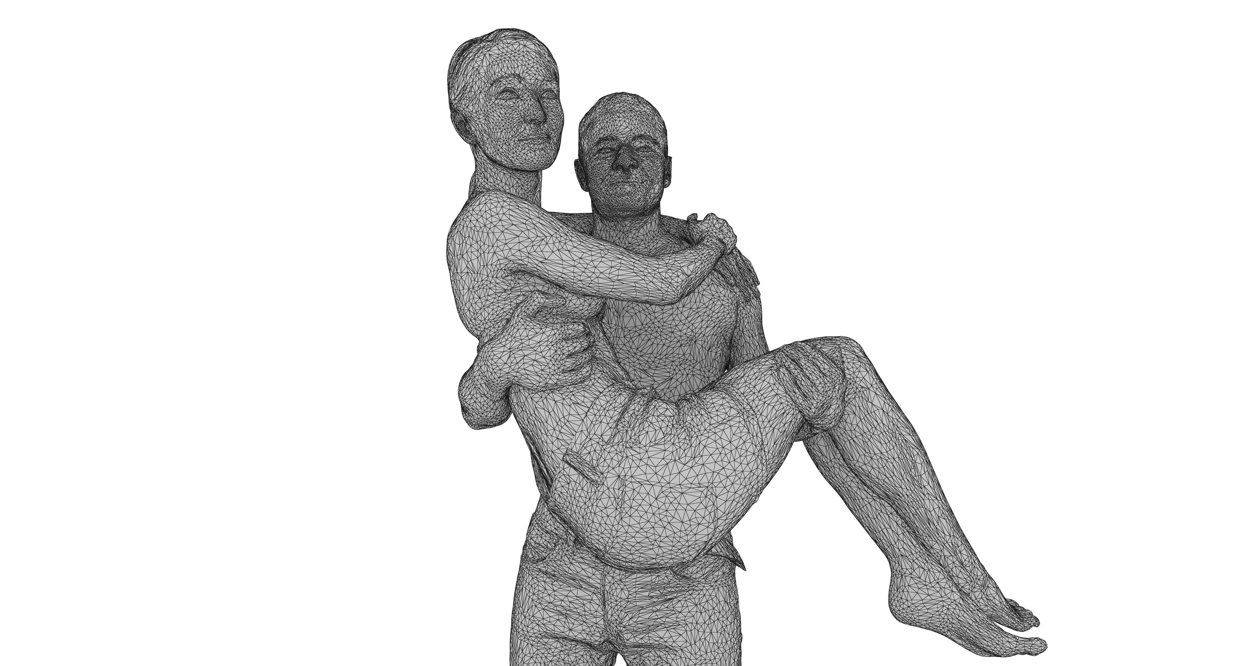 Resort People Pack Low-poly 3D model_43