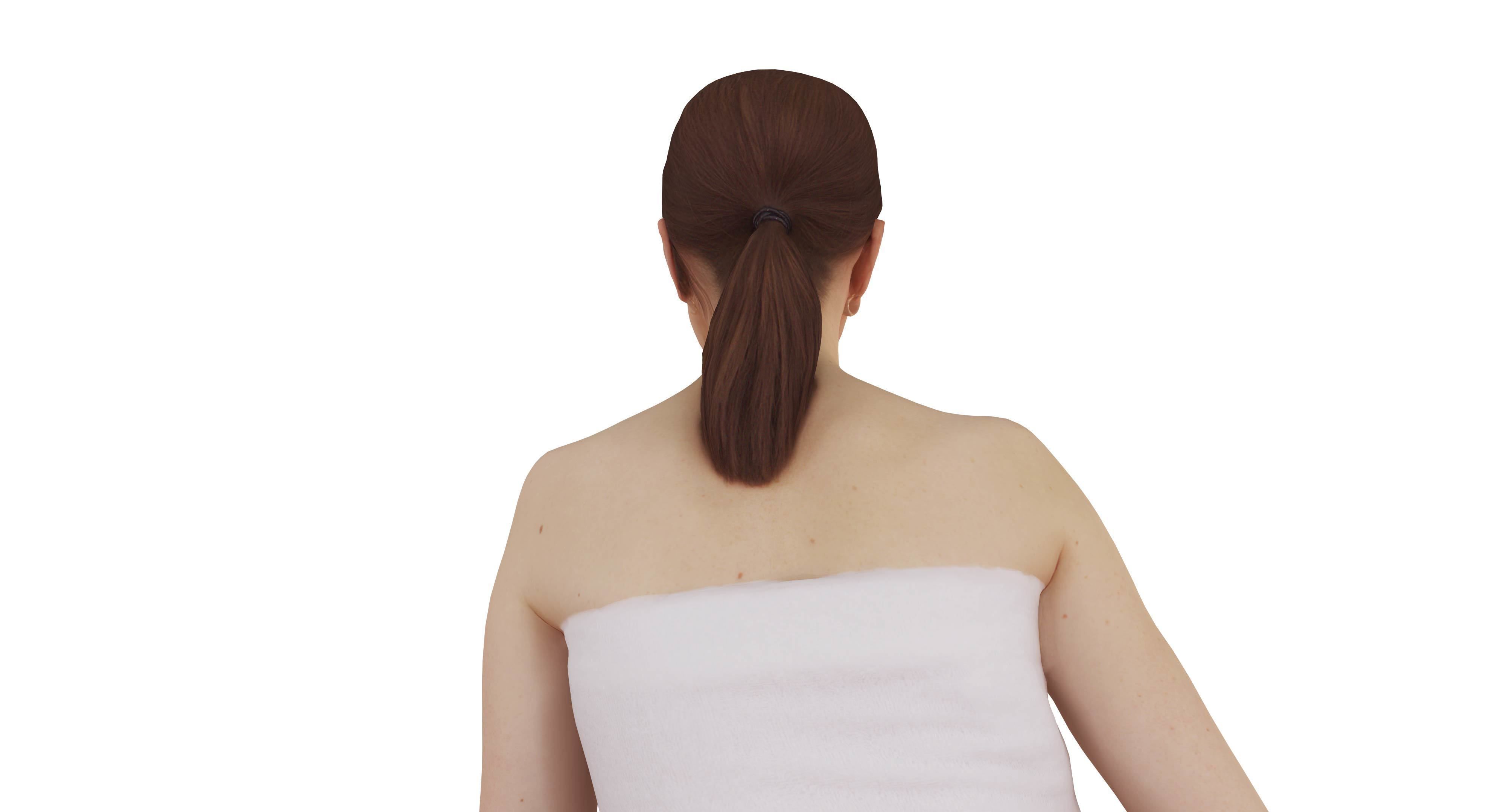 Resort People Pack Low-poly 3D model_124