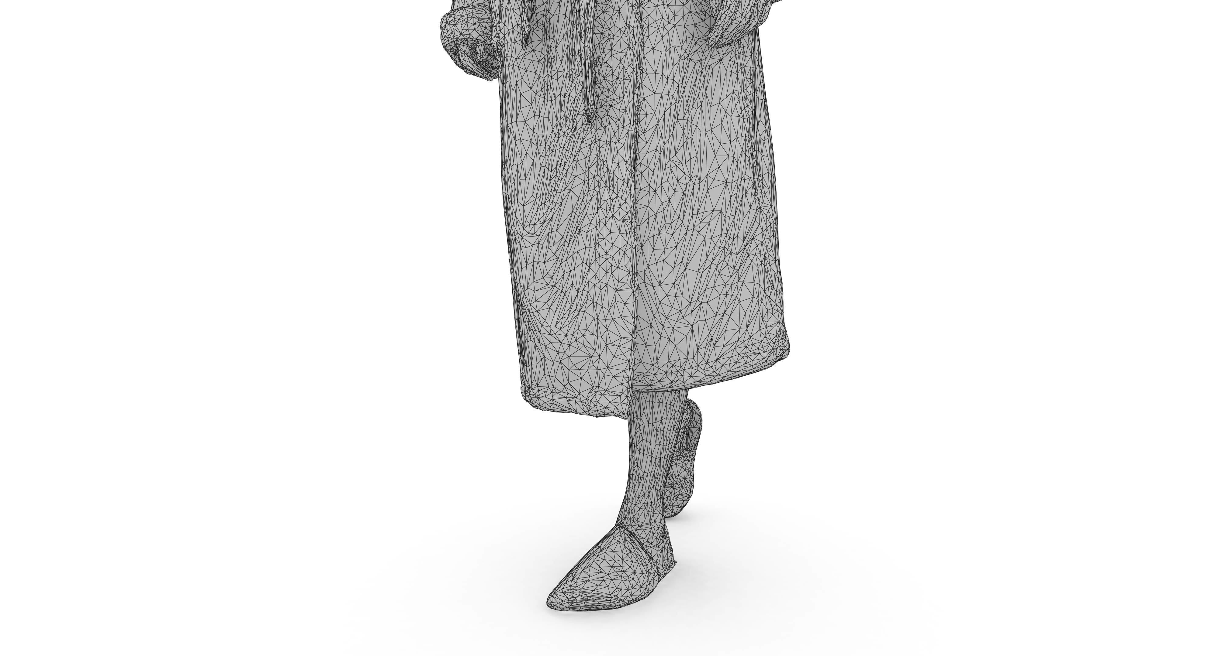 Resort People Pack Low-poly 3D model_104