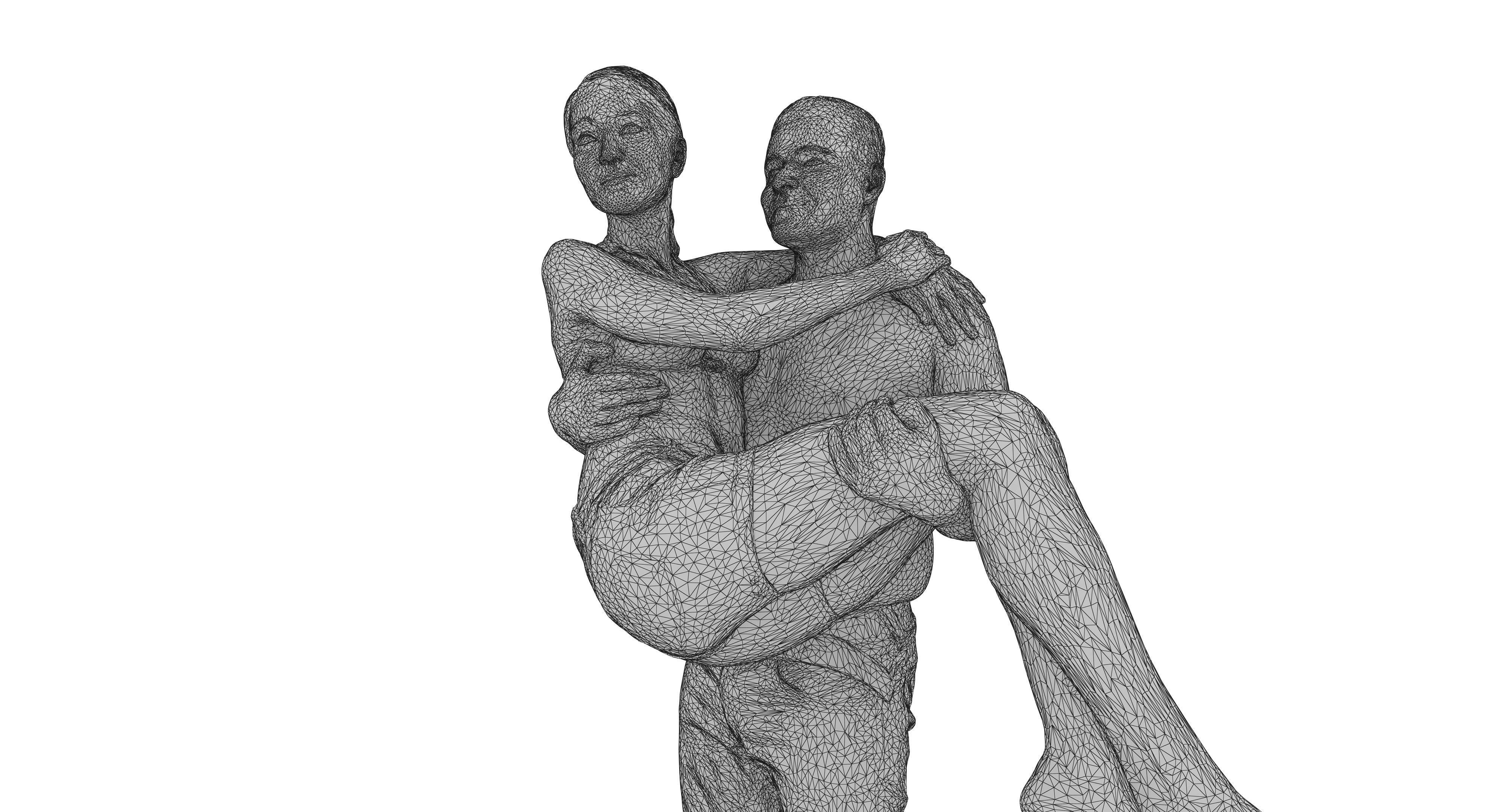 Resort People Pack Low-poly 3D model_33