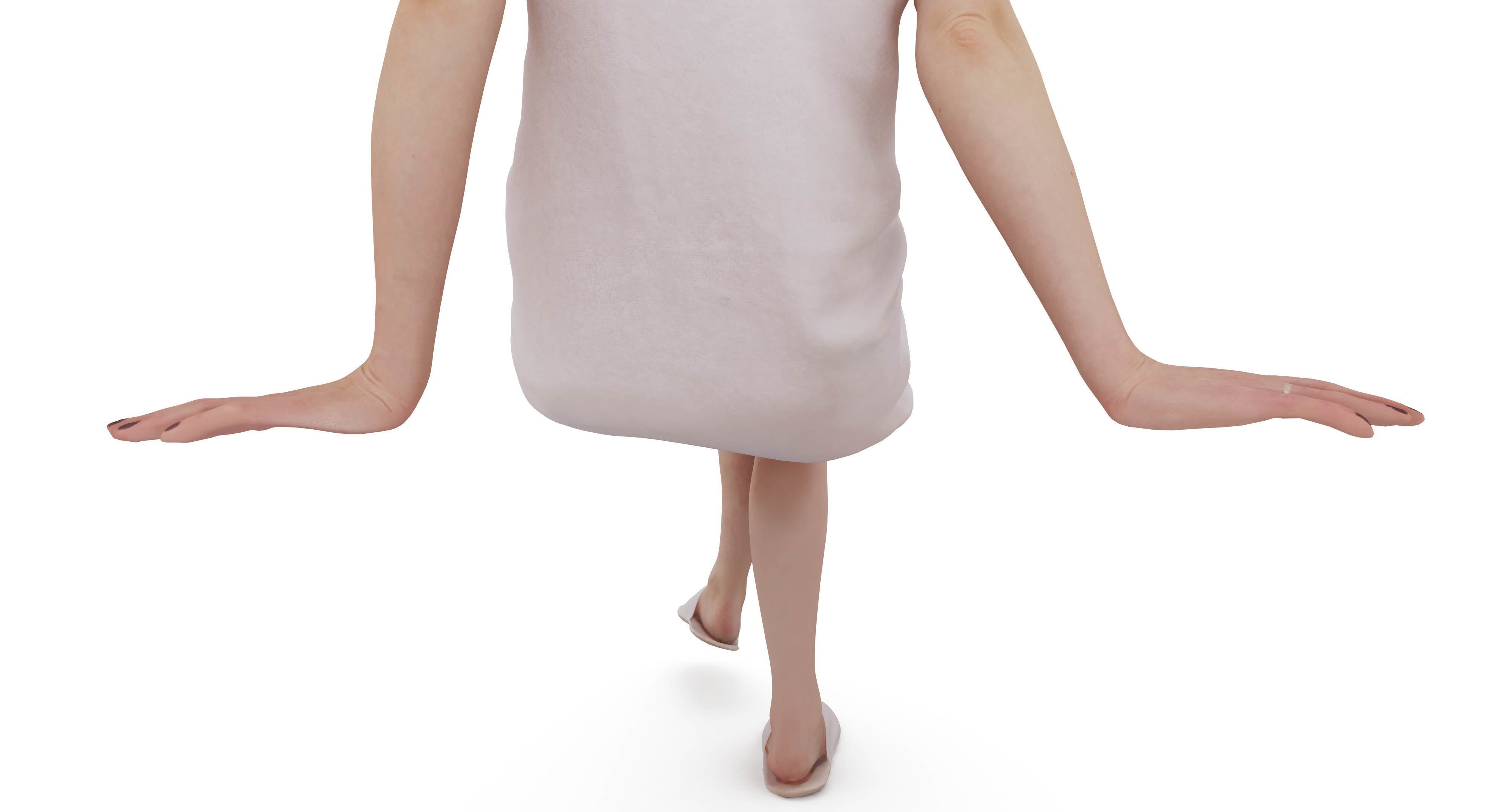 Resort People Pack Low-poly 3D model_151