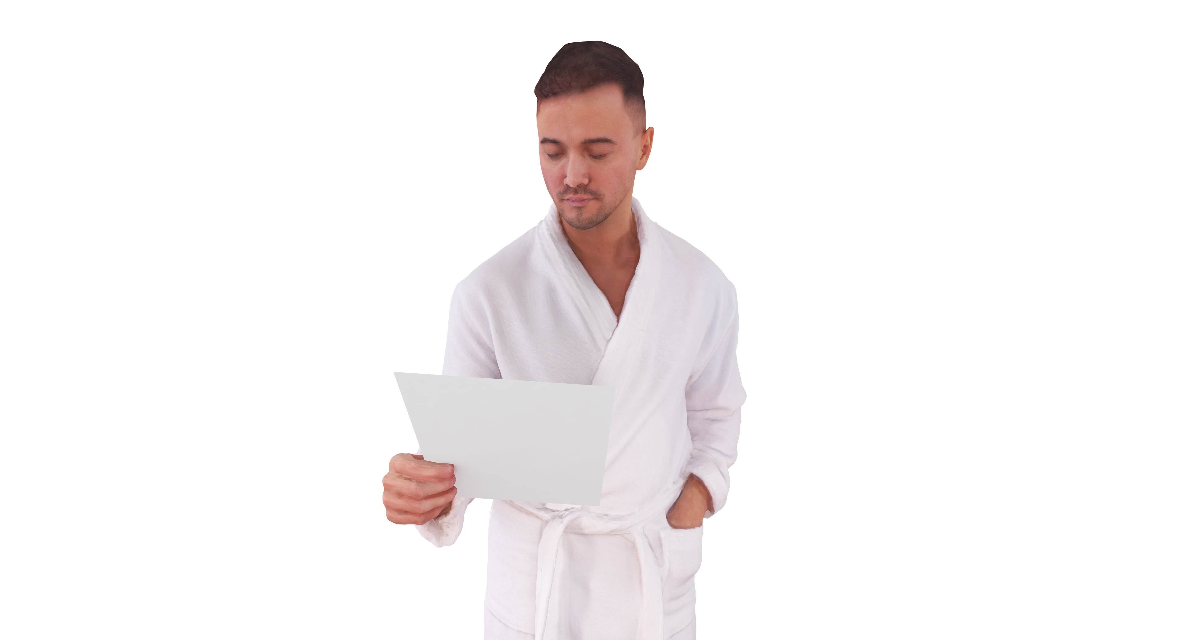 Resort People Pack Low-poly 3D model_197