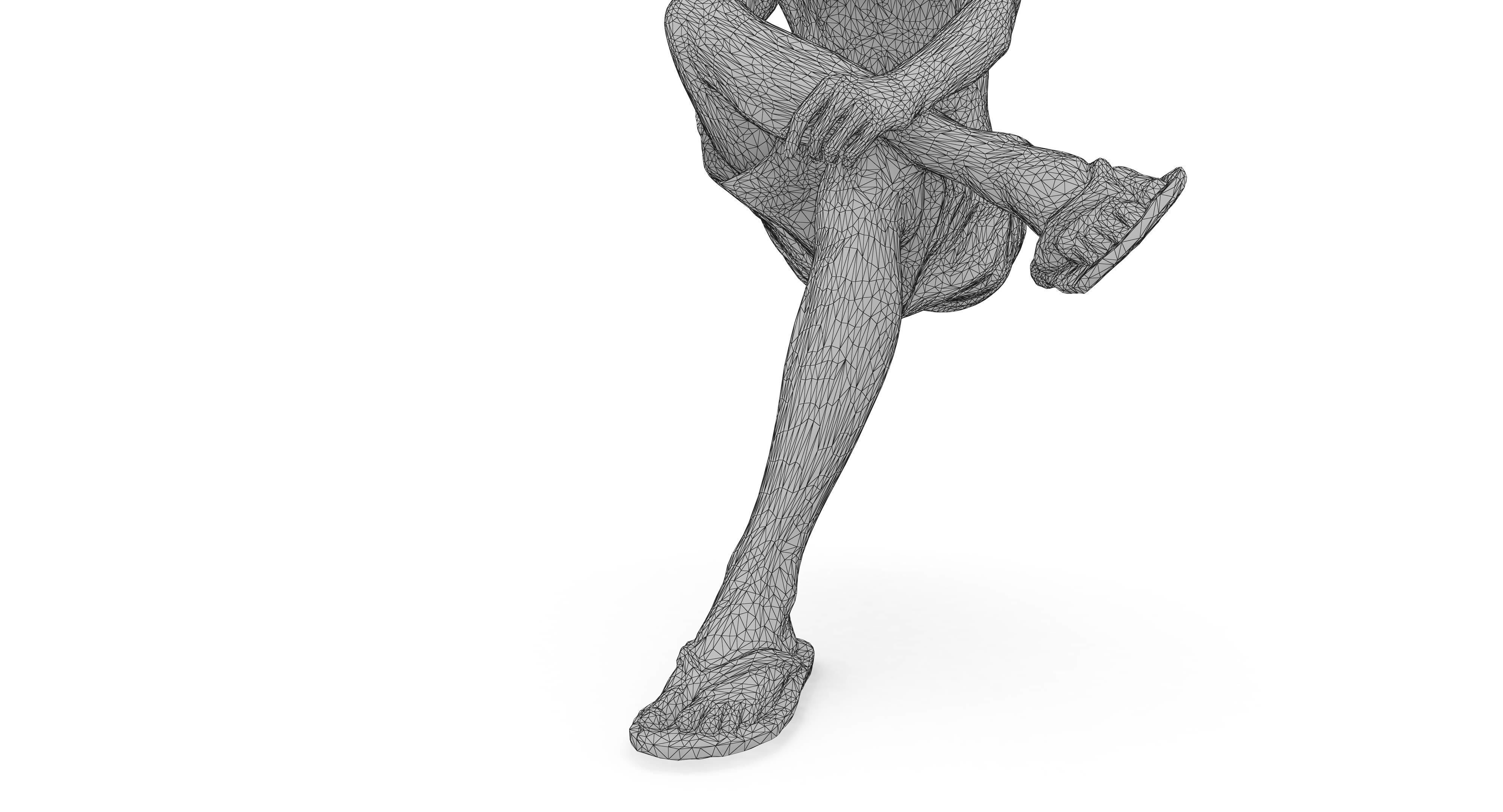 Resort People Pack Low-poly 3D model_432