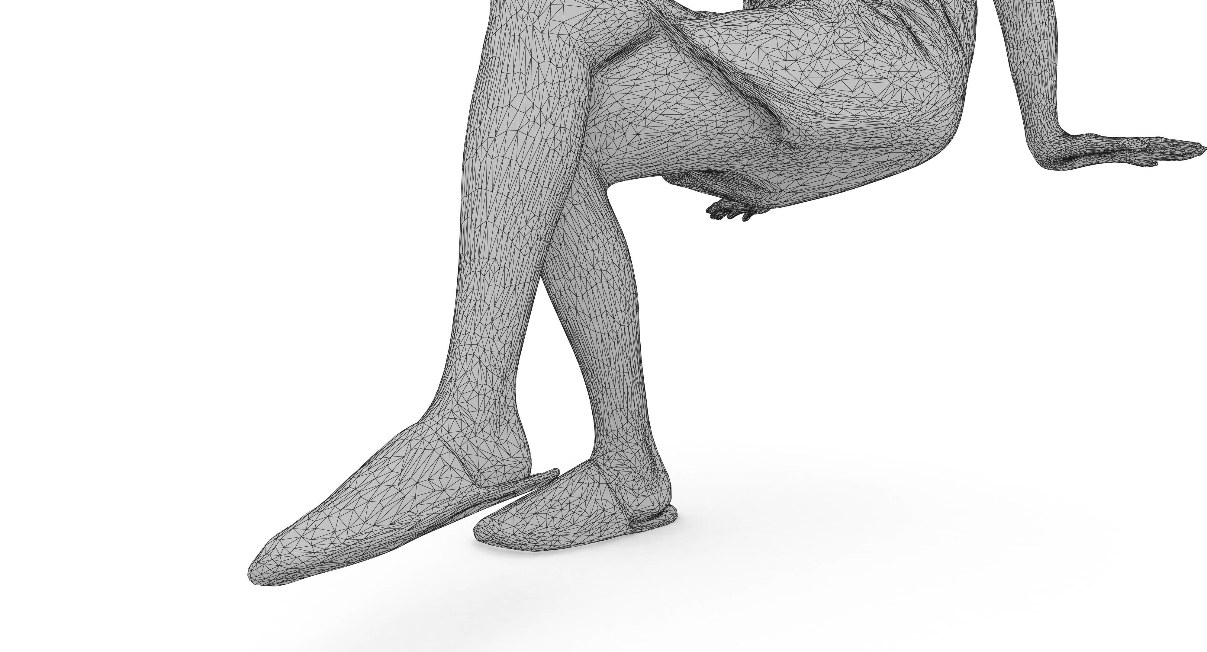 Resort People Pack Low-poly 3D model_165