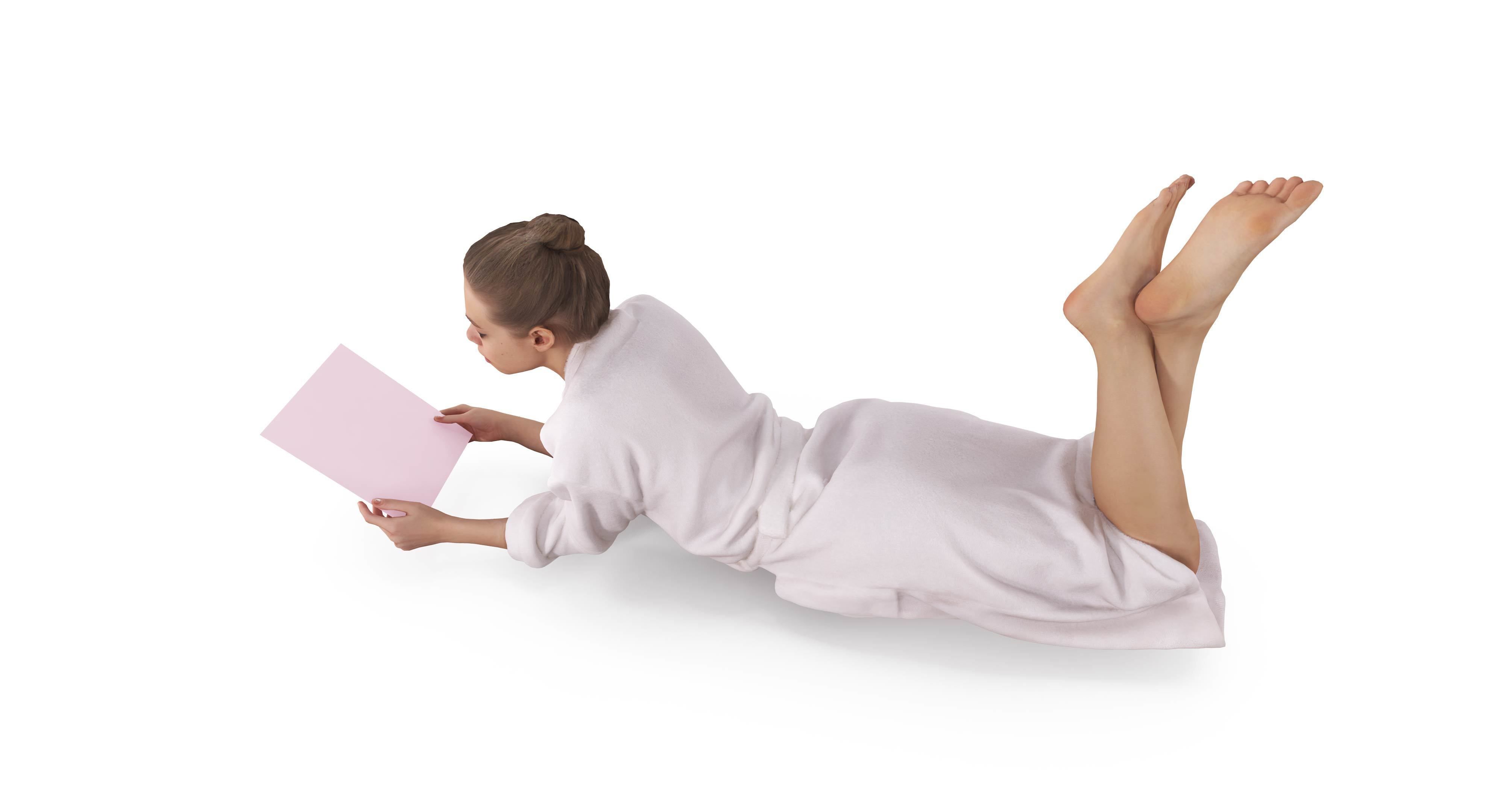 Resort People Pack Low-poly 3D model_171