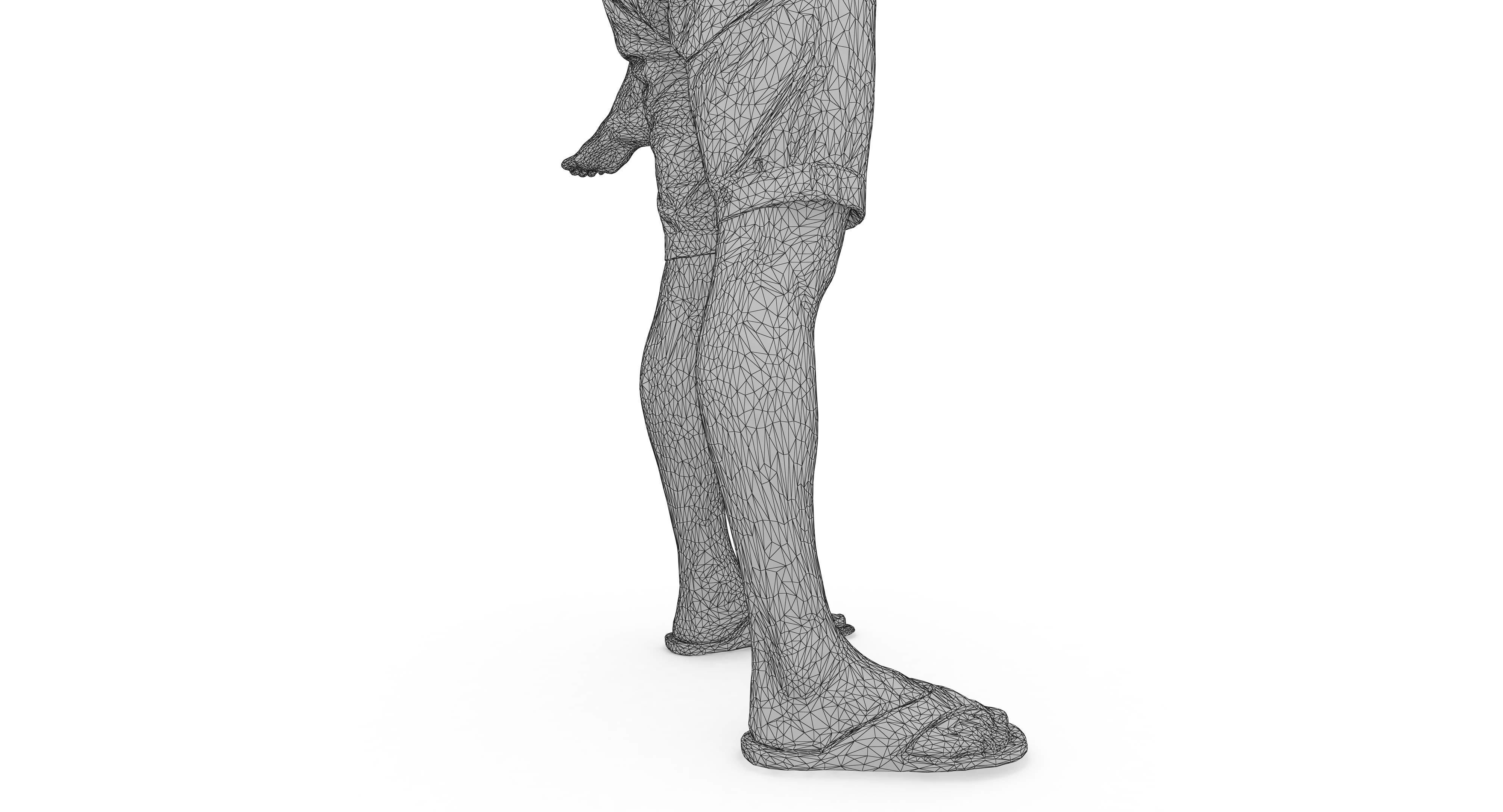 Resort People Pack Low-poly 3D model_49