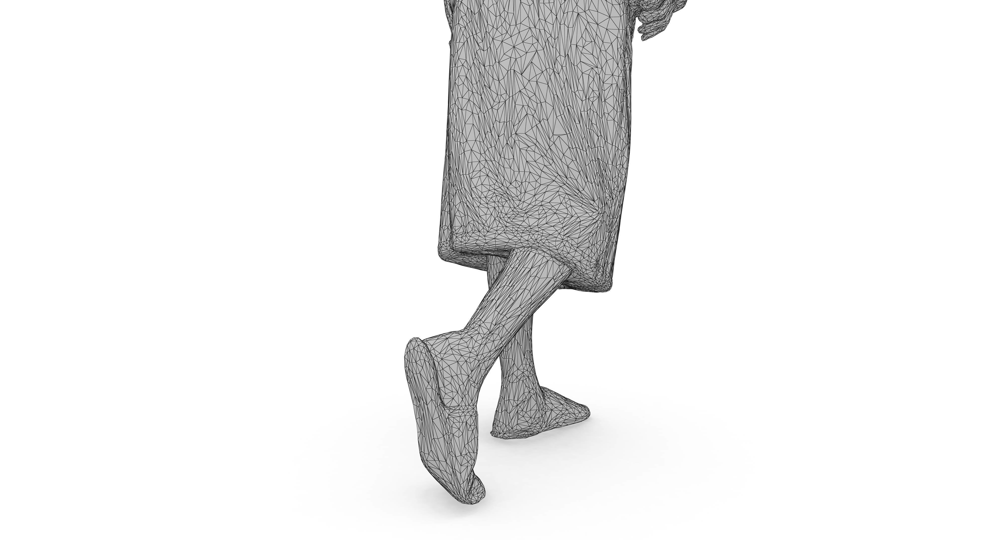 Resort People Pack Low-poly 3D model_113