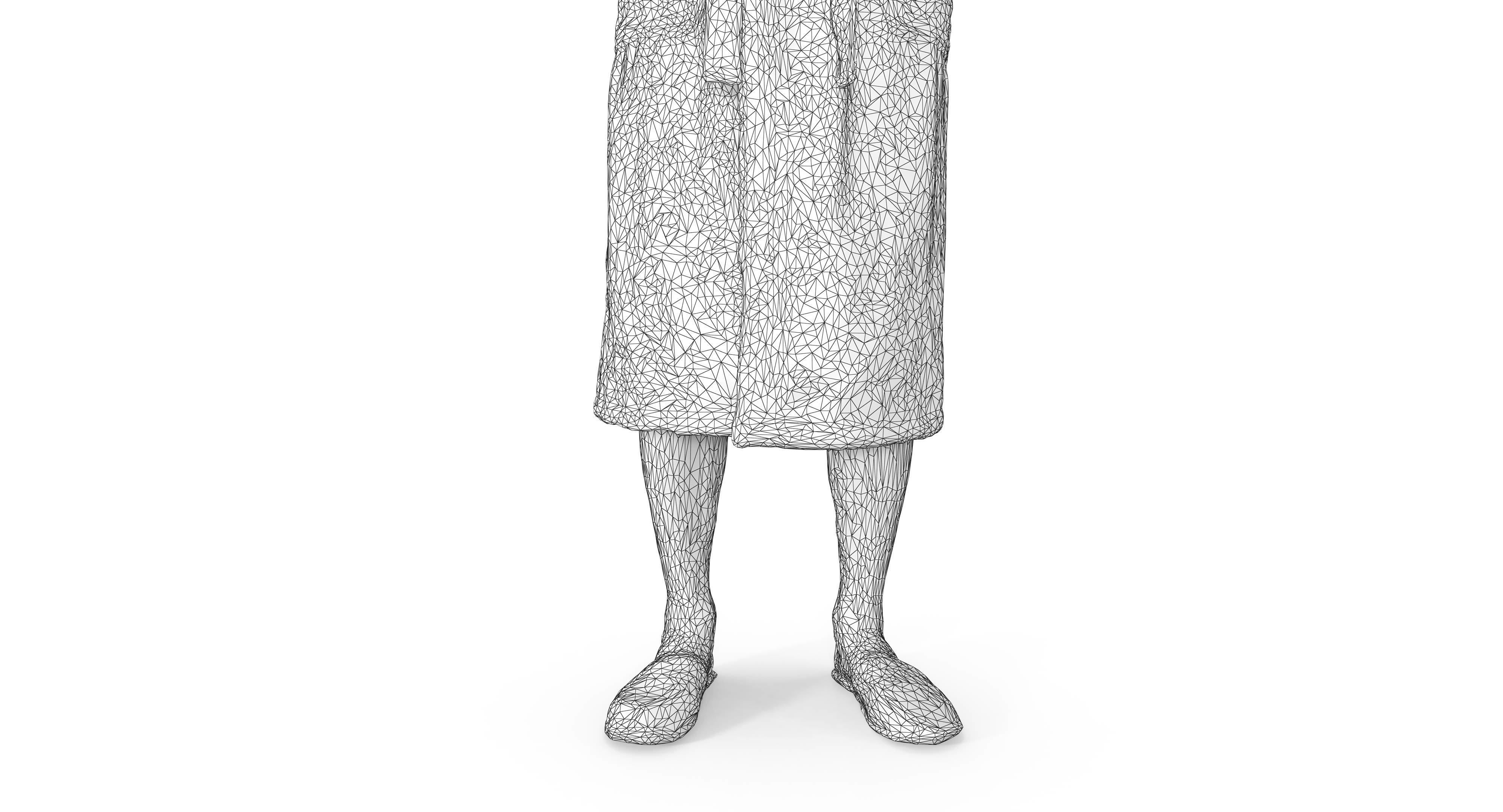 Resort People Pack Low-poly 3D model_317