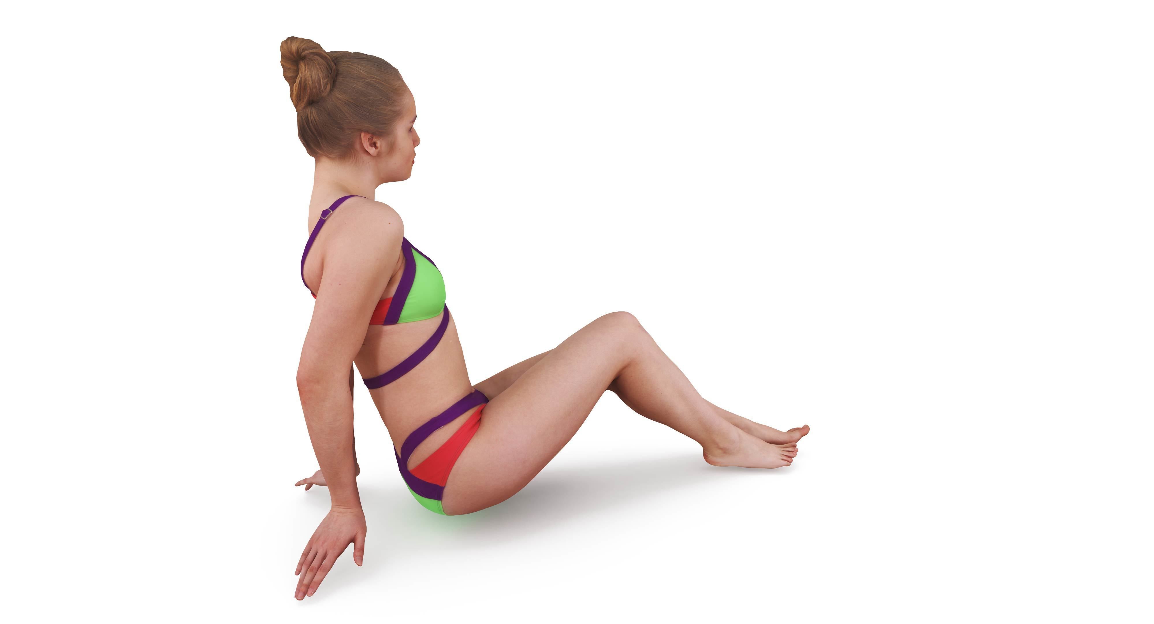 Resort People Pack Low-poly 3D model_390