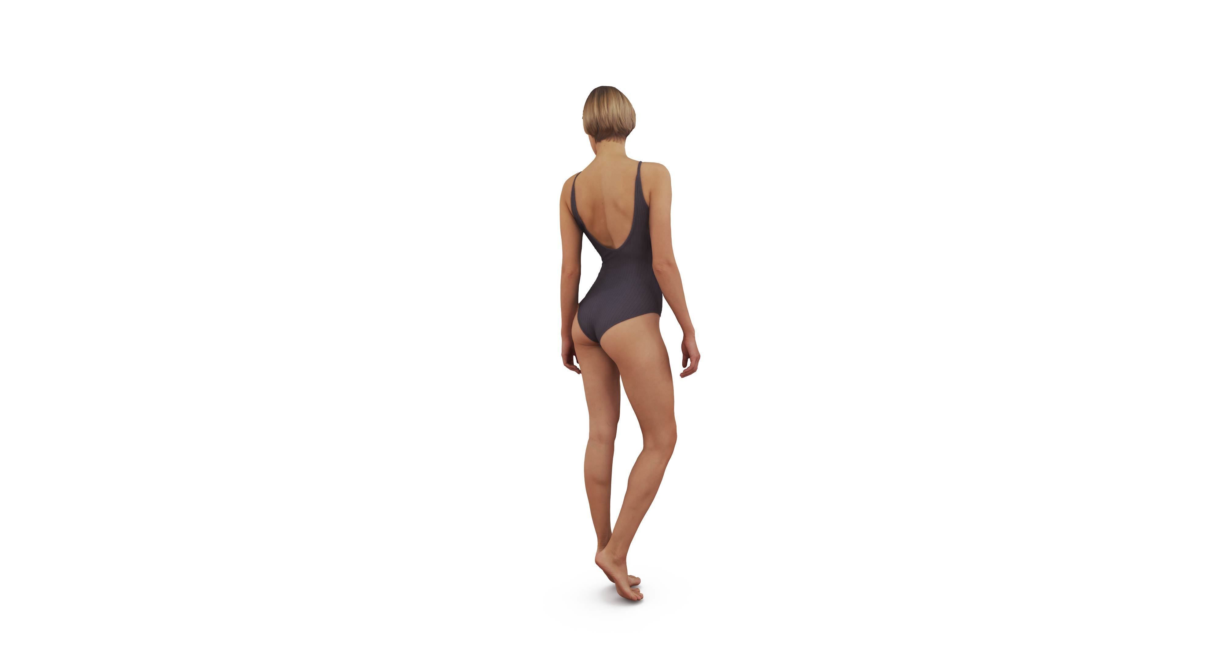 Resort People Pack Low-poly 3D model_238