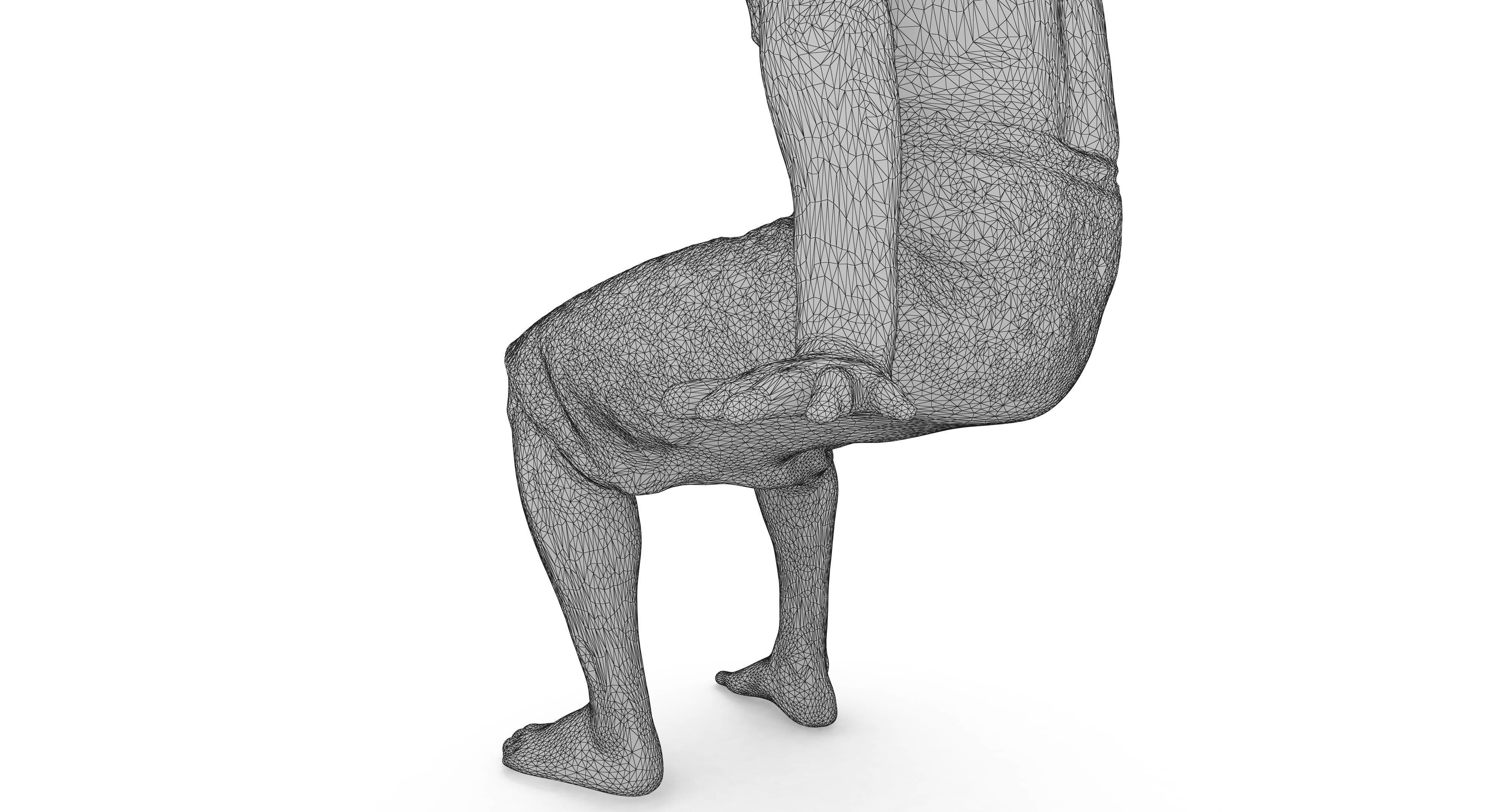 Resort People Pack Low-poly 3D model_234