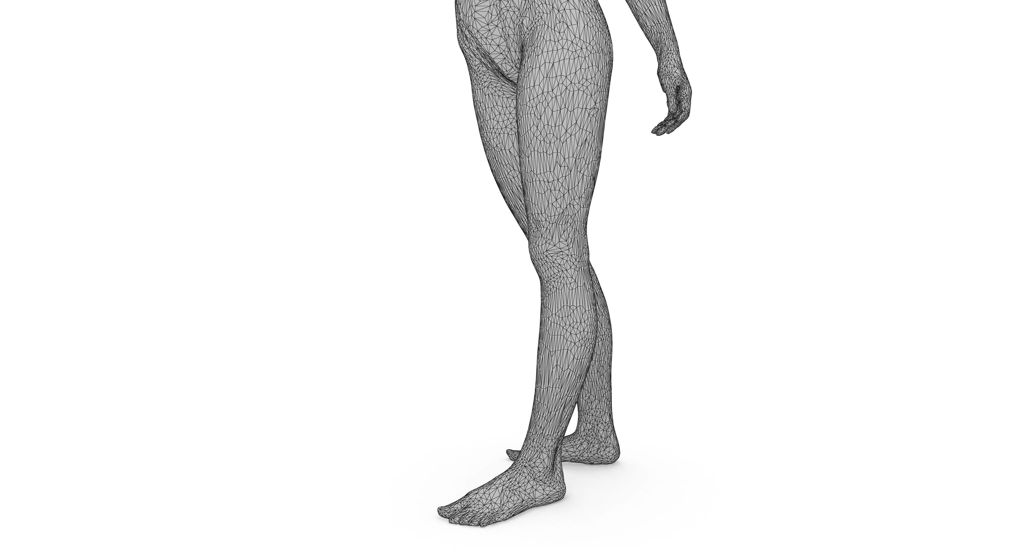 Resort People Pack Low-poly 3D model_345