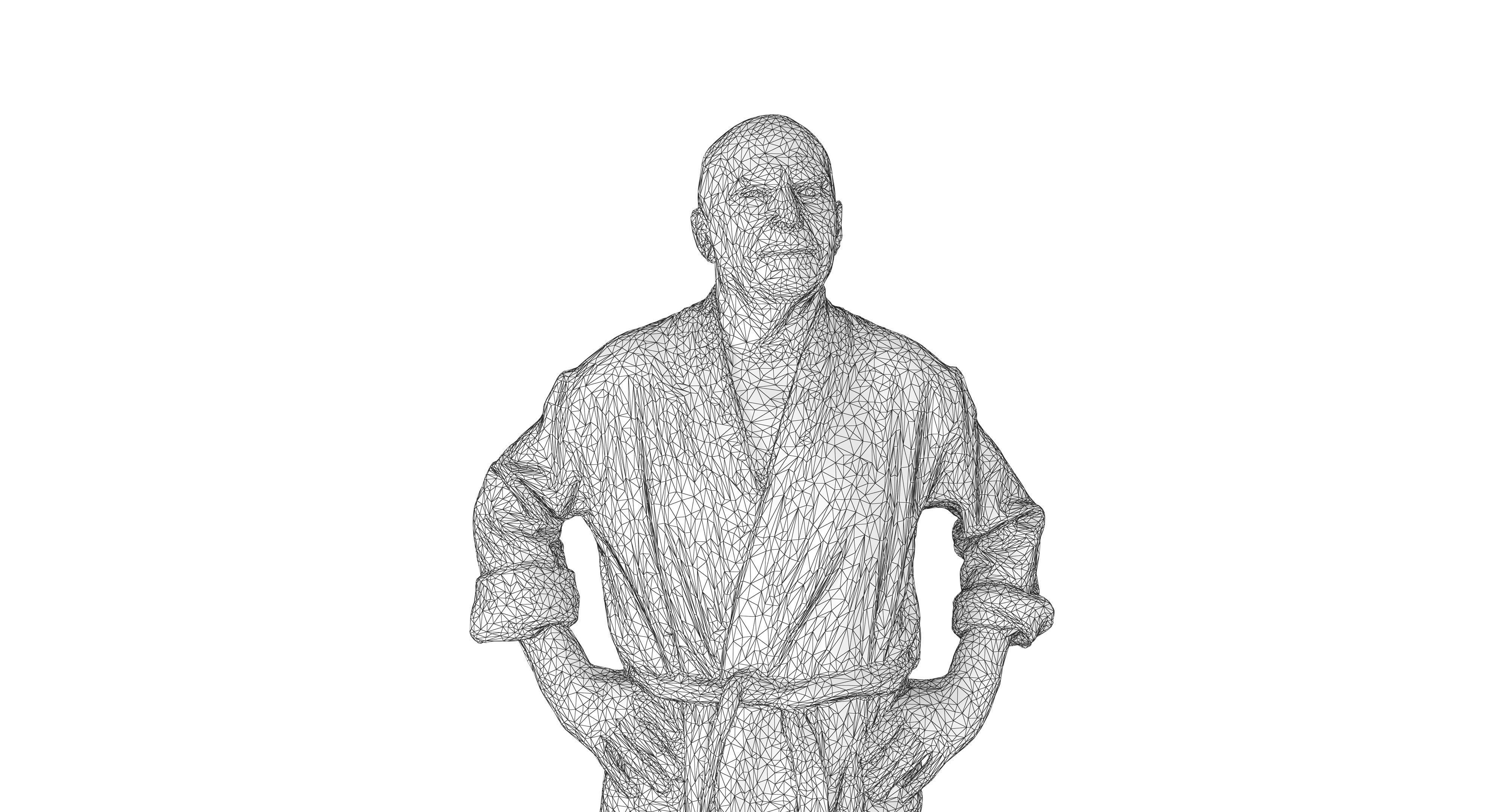 Resort People Pack Low-poly 3D model_314