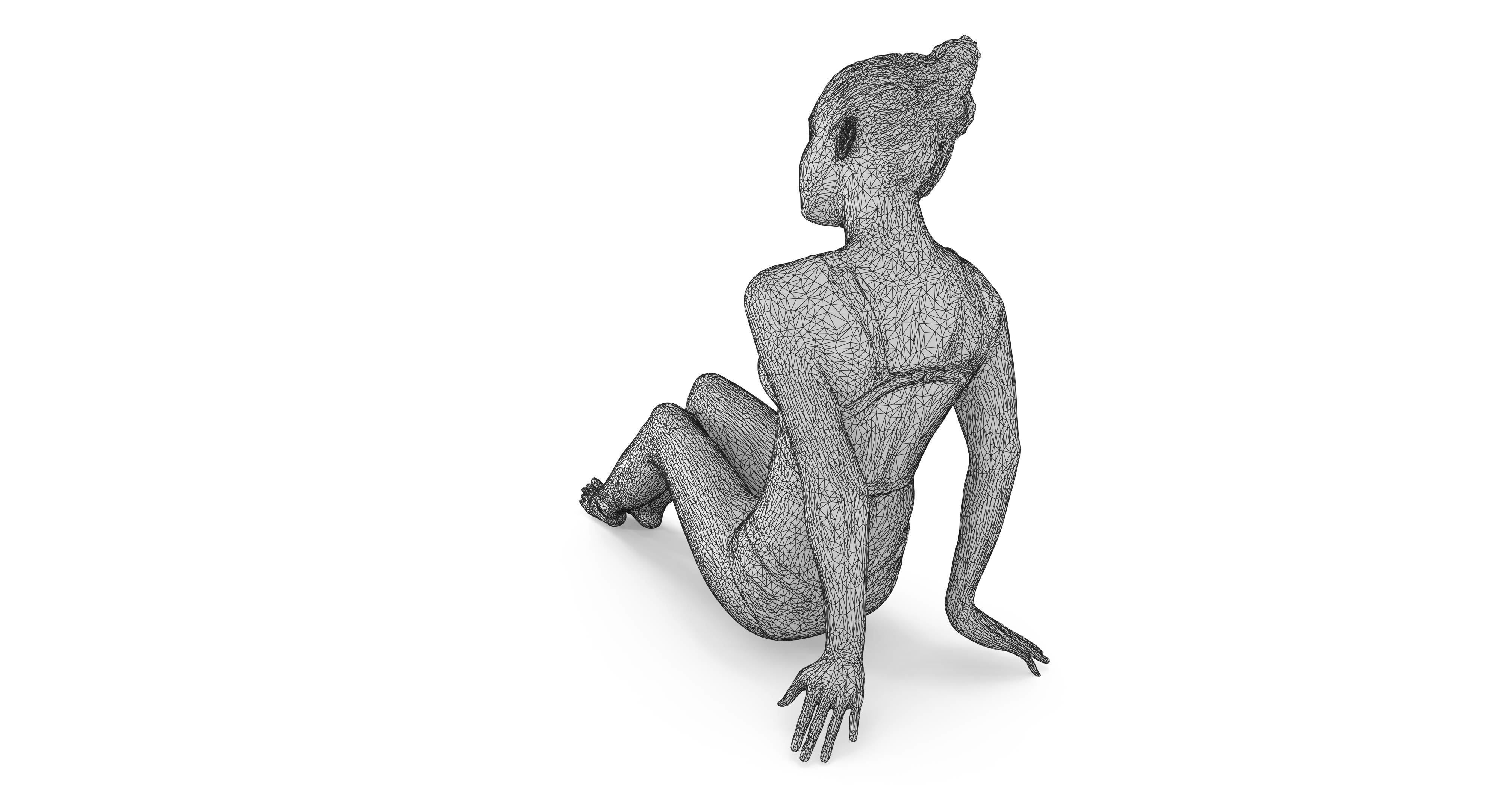 Resort People Pack Low-poly 3D model_405