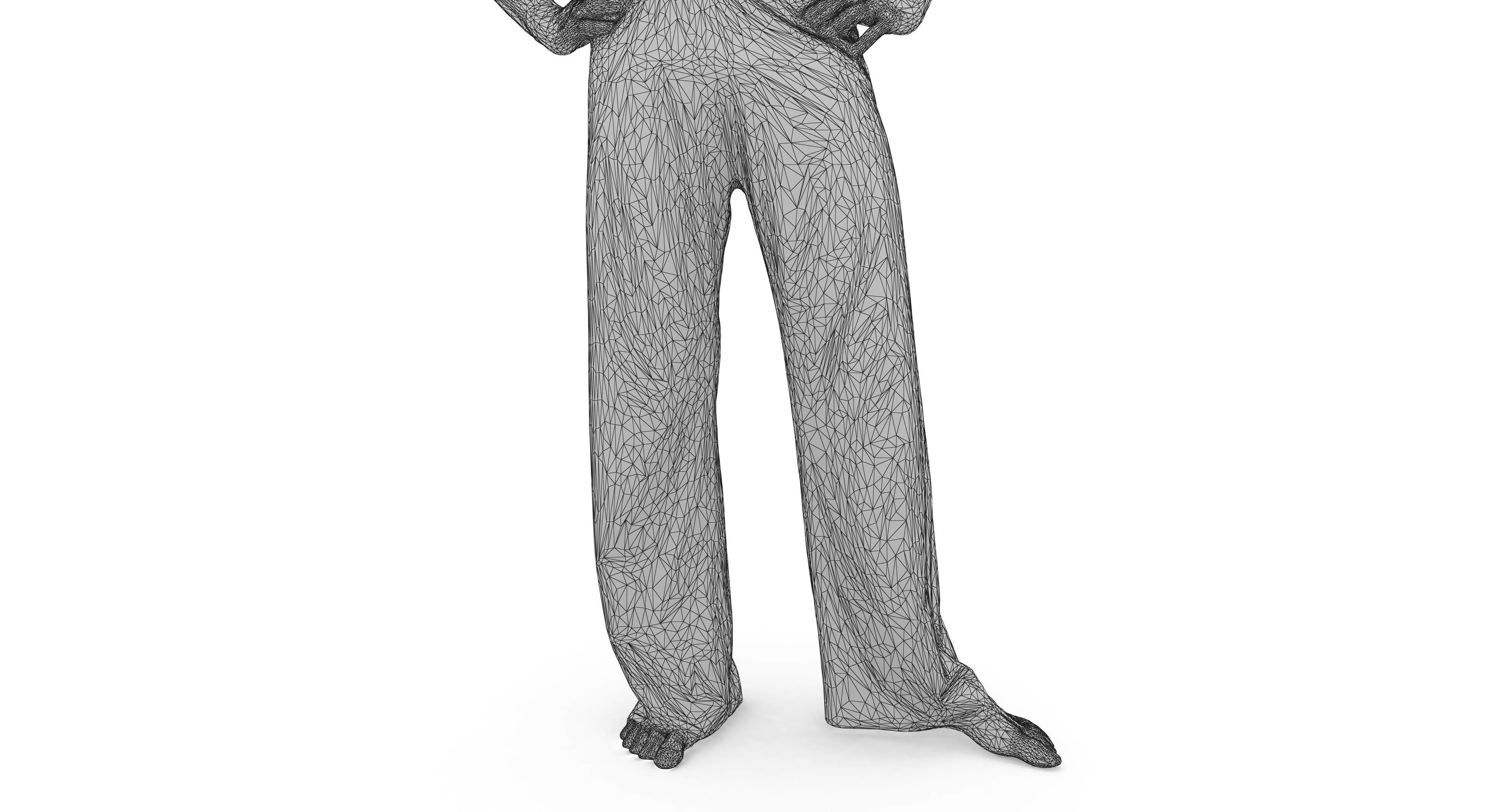 Resort People Pack Low-poly 3D model_80