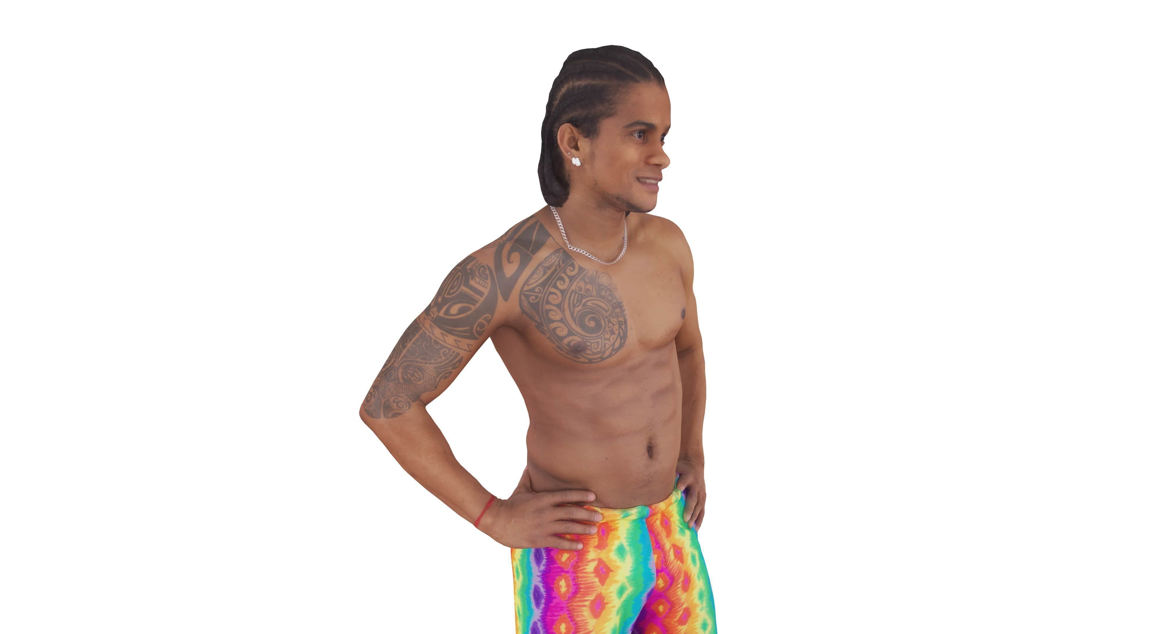 Resort People Pack Low-poly 3D model_70