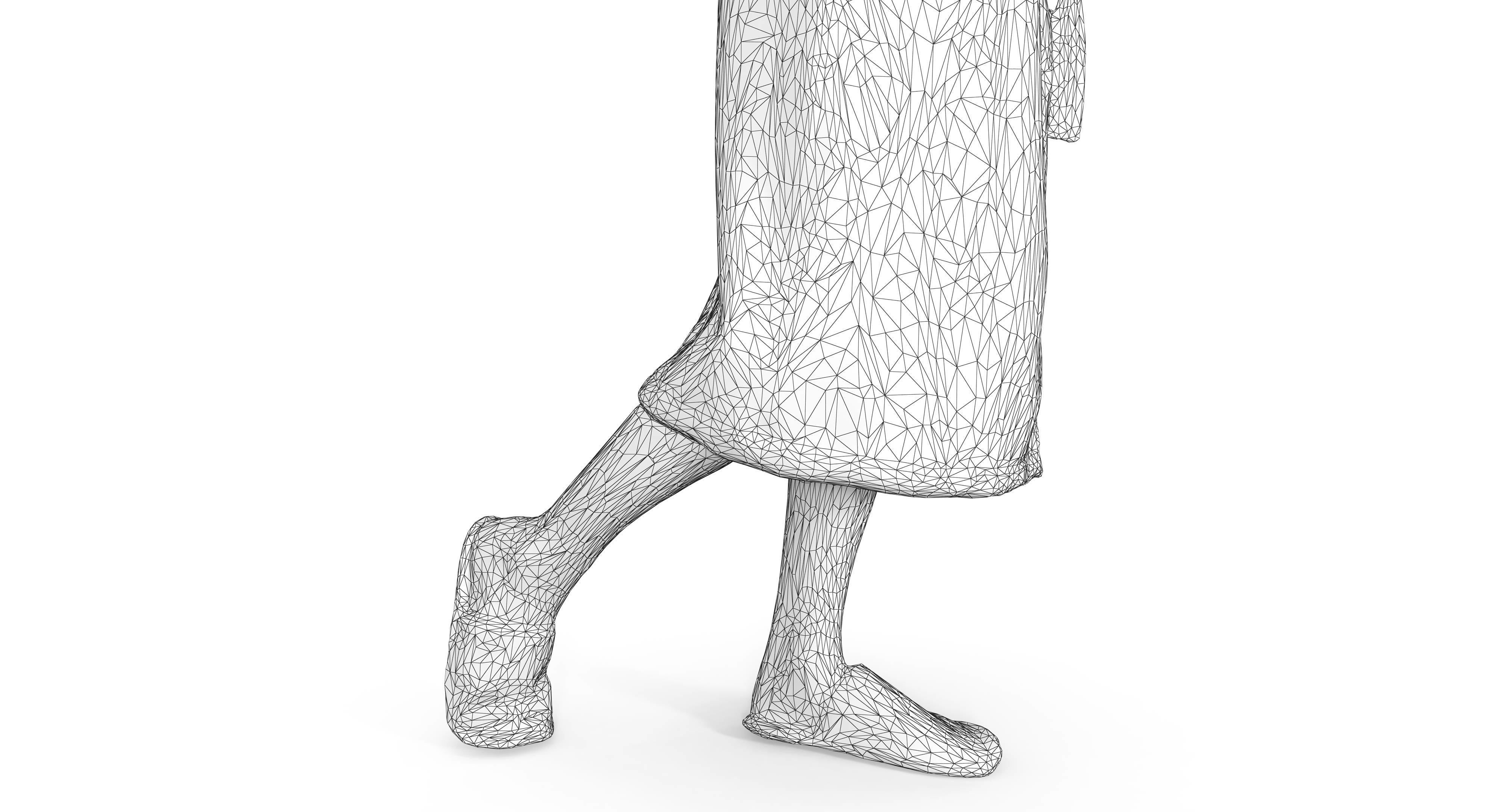 Resort People Pack Low-poly 3D model_106