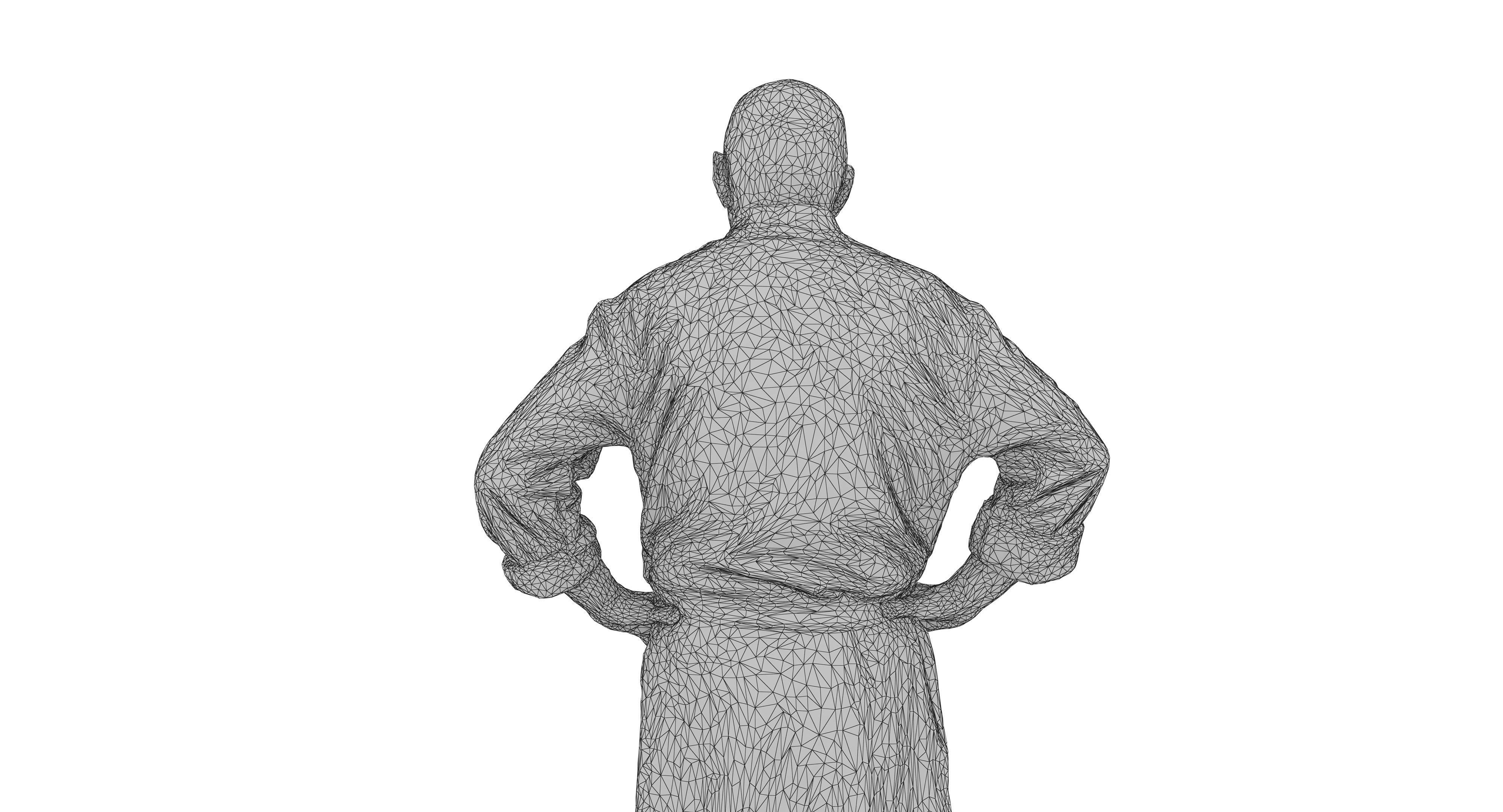 Resort People Pack Low-poly 3D model_320