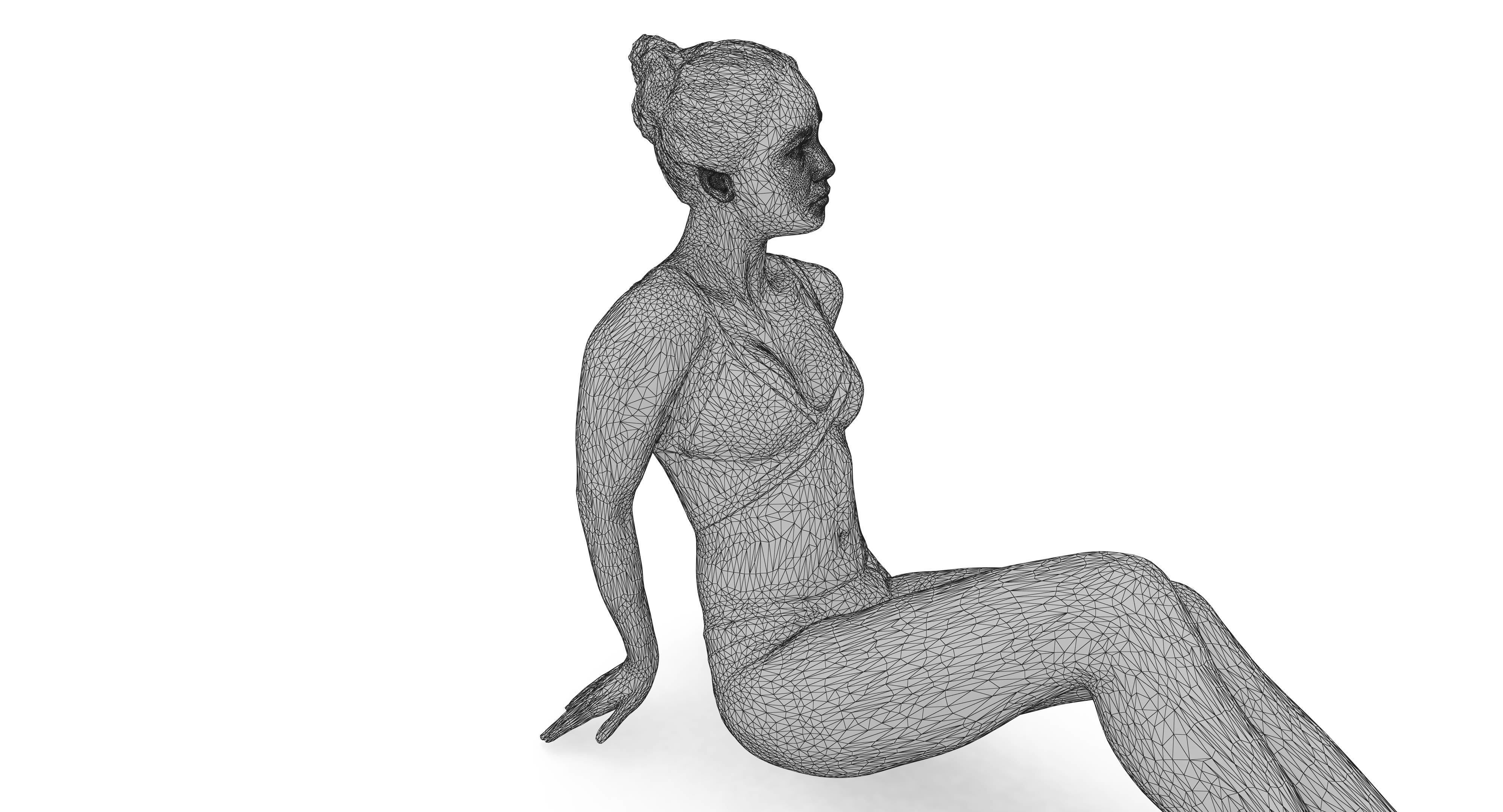 Resort People Pack Low-poly 3D model_407