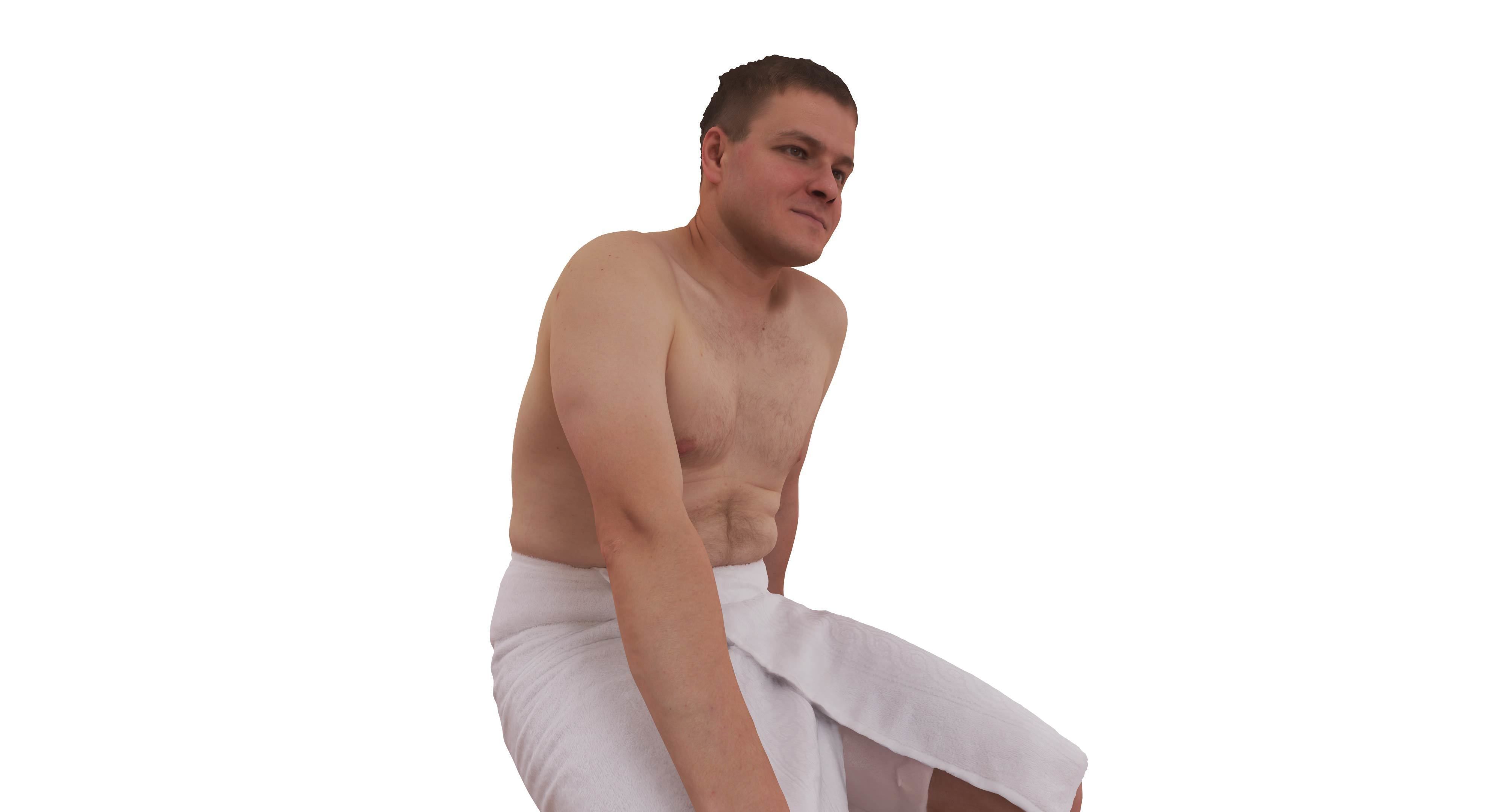 Resort People Pack Low-poly 3D model_225