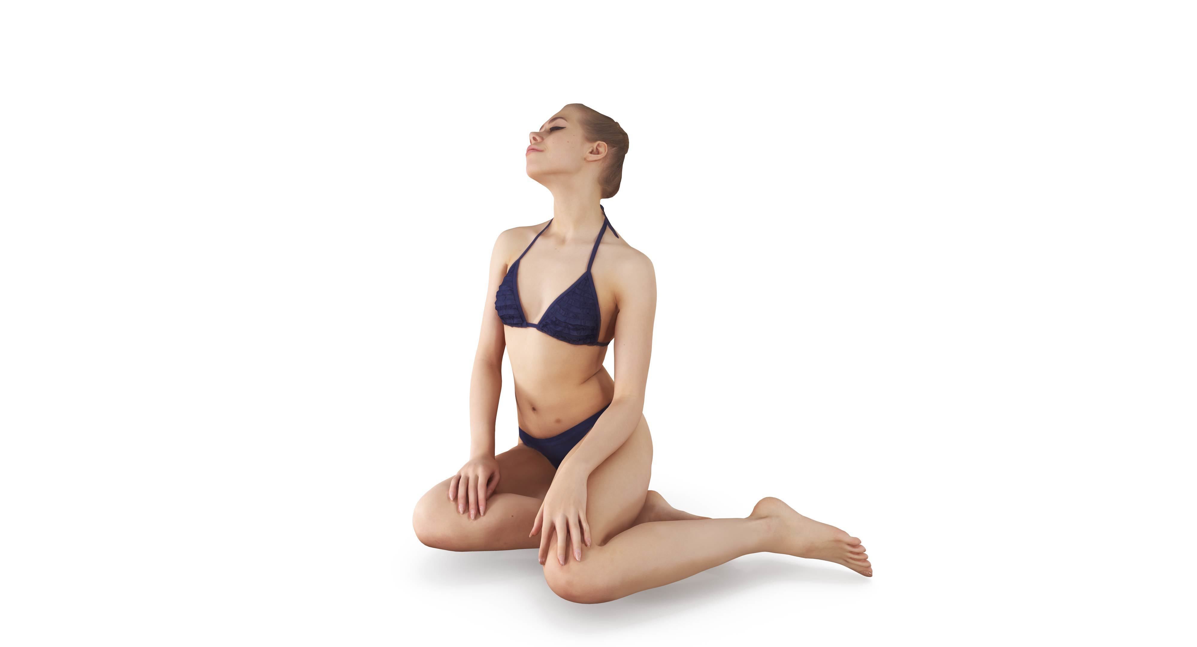 Resort People Pack Low-poly 3D model_370